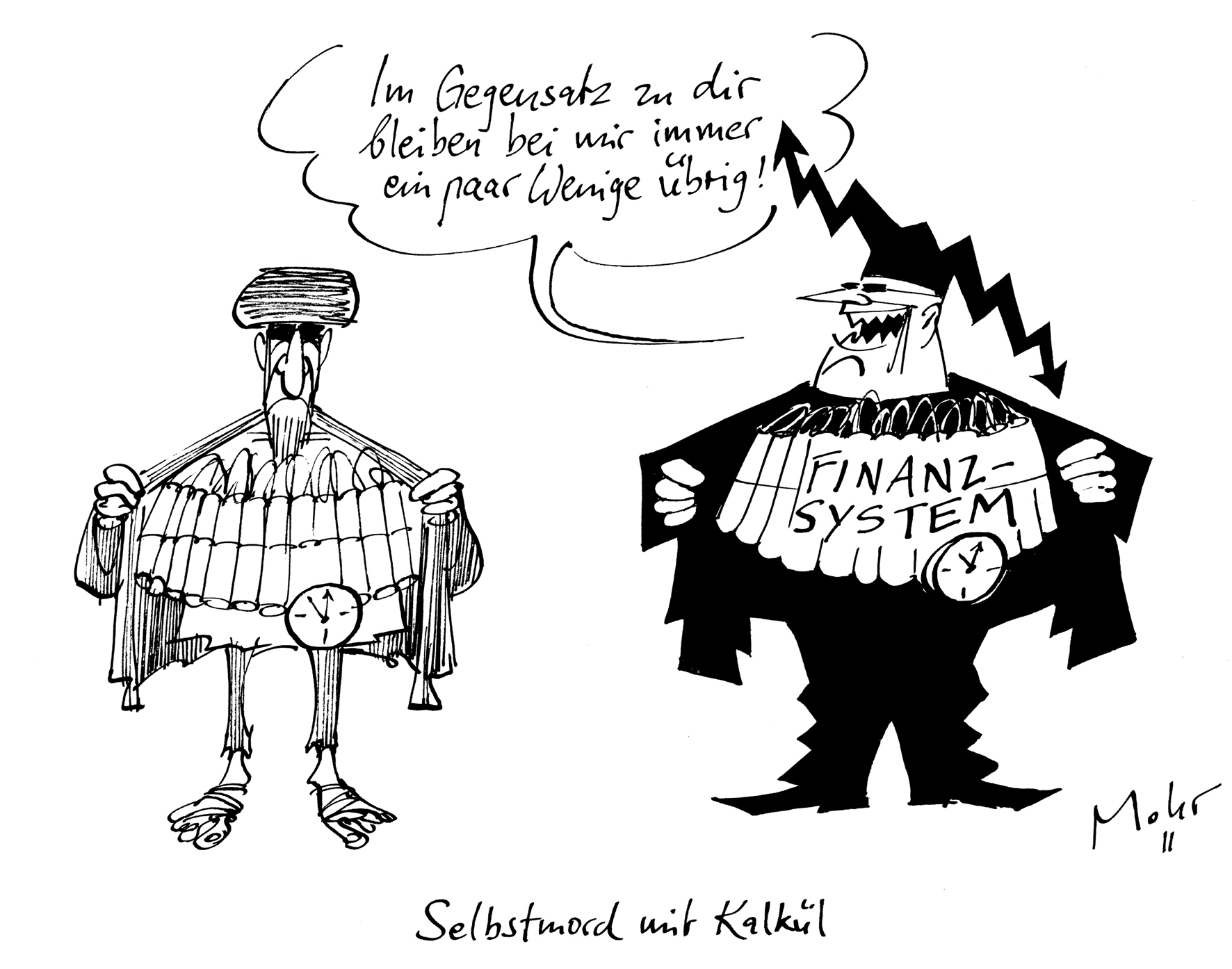 Selbstmord mit Kalkül