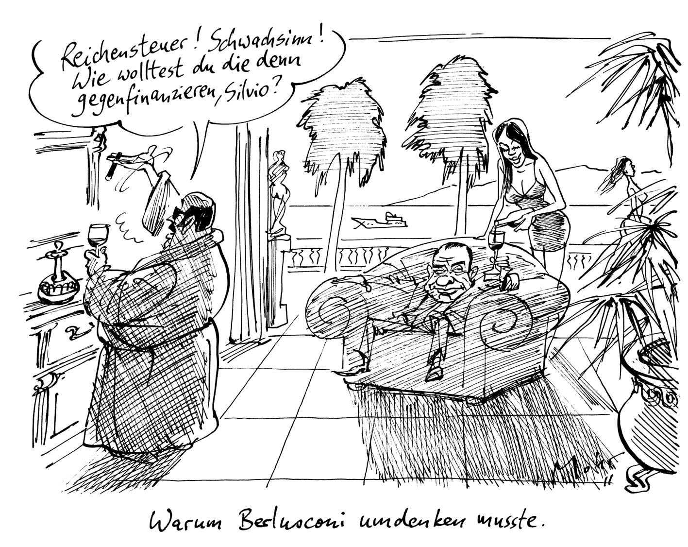 Warum Berlusconi umdenken musste.