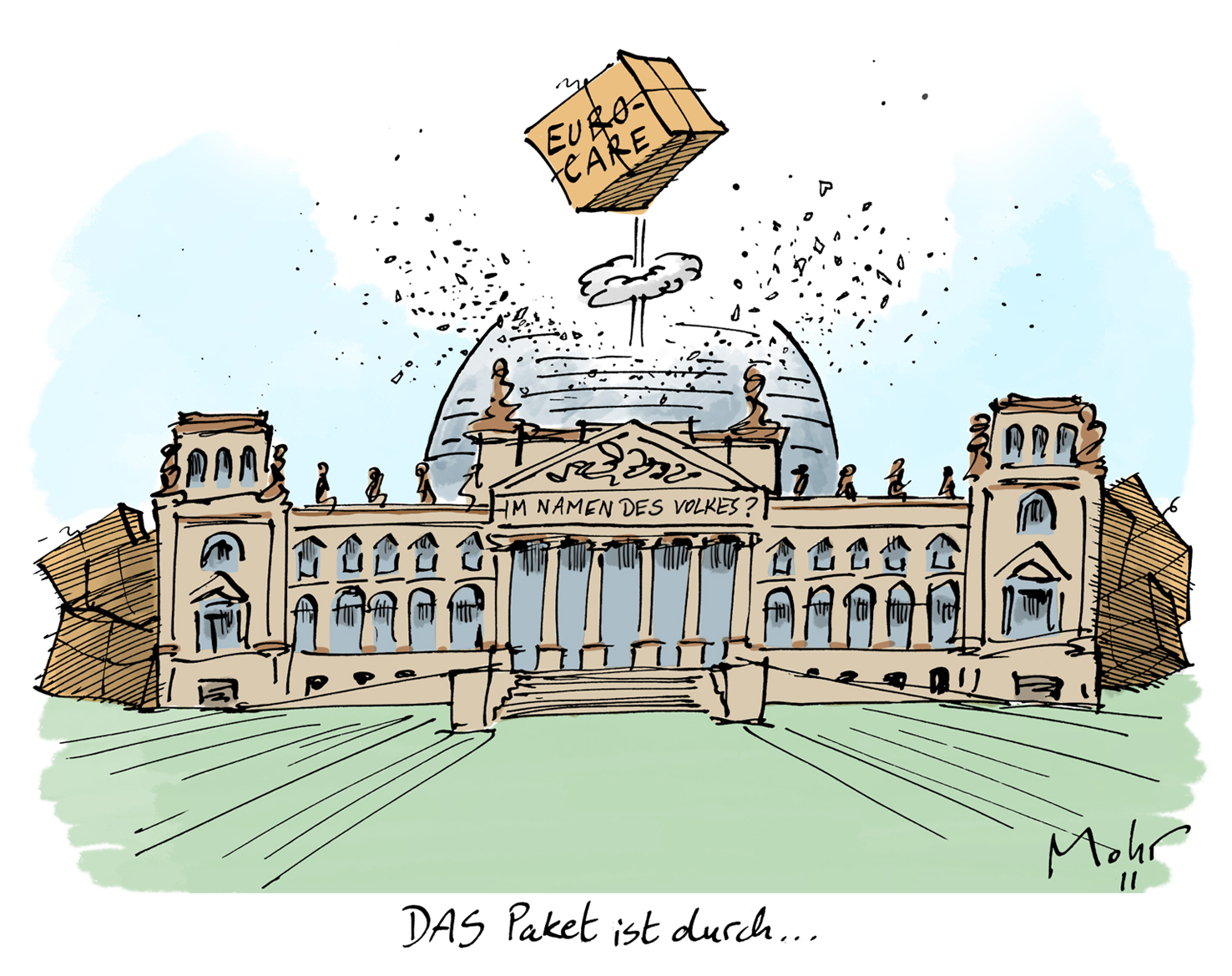 DAS Paket ist durch...