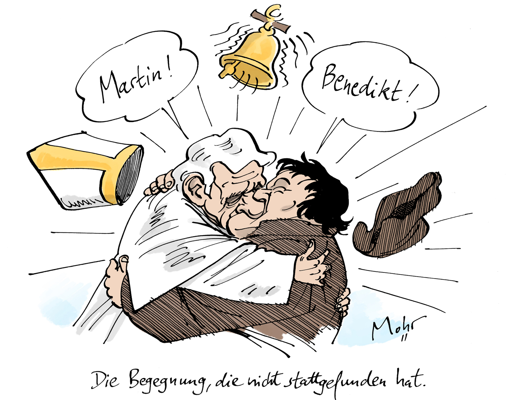 Die Begegnung, die nicht stattgefunden hat.