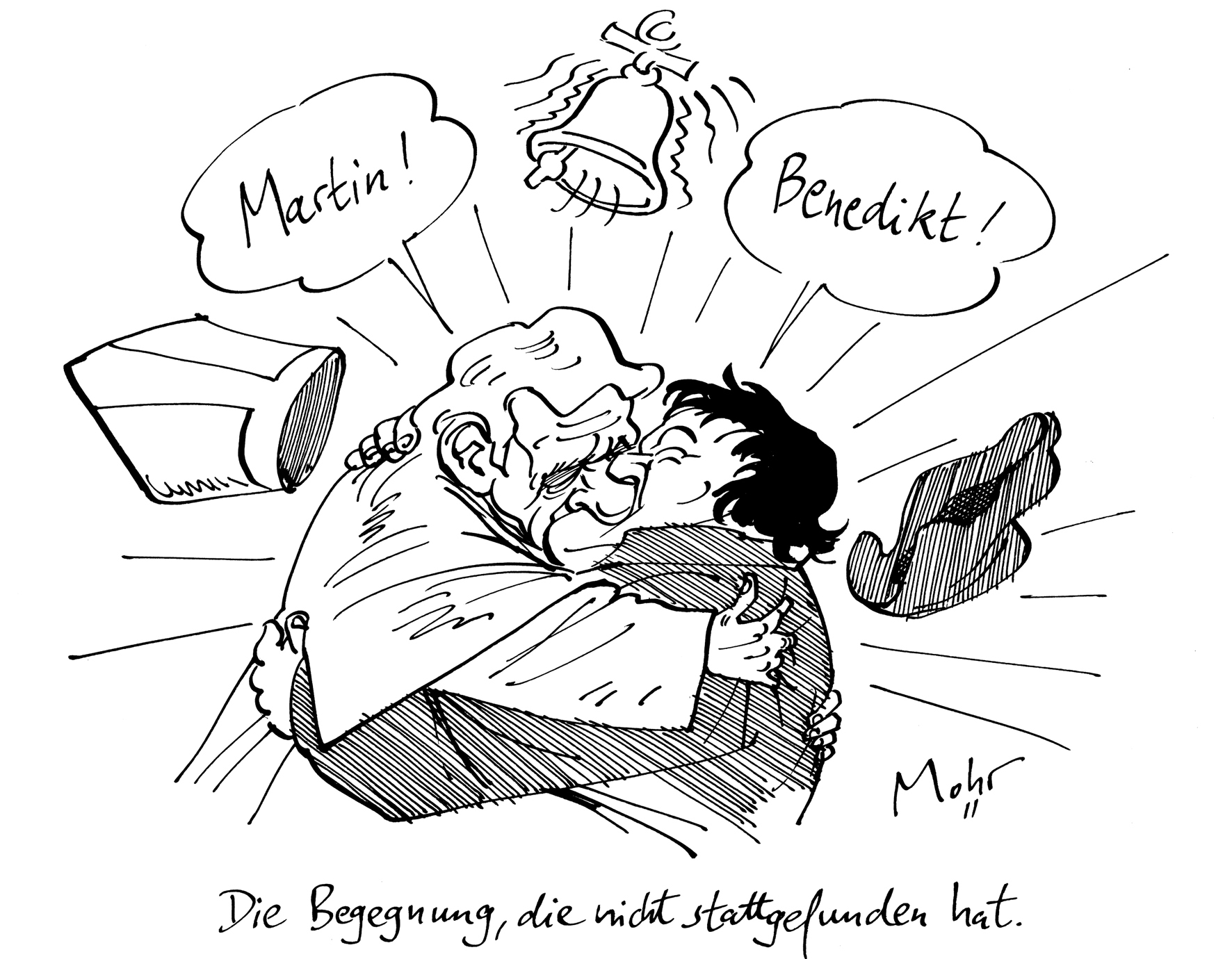 Die Begegnung, die nicht stattgefunden hat.