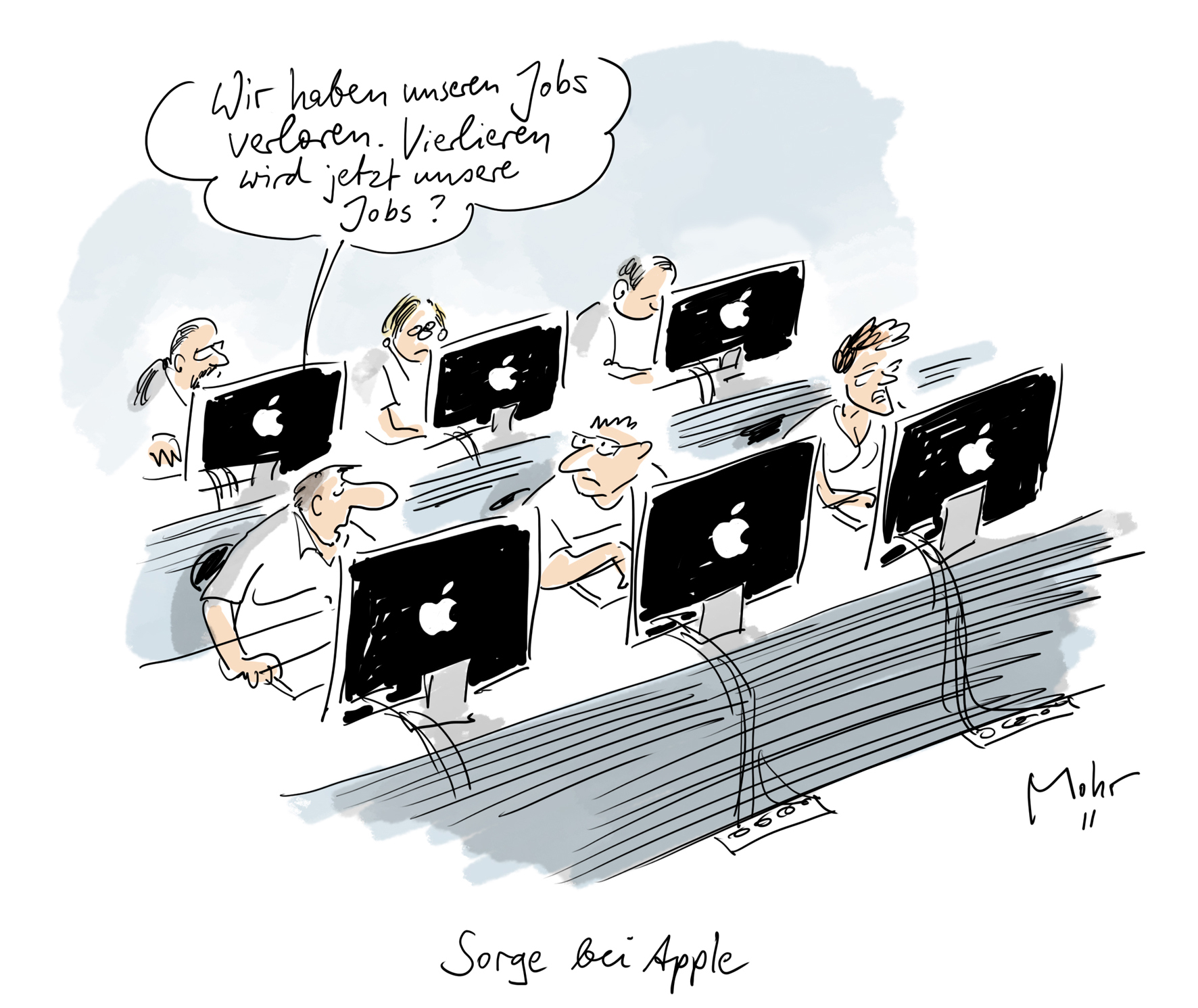 Sorge bei Apple