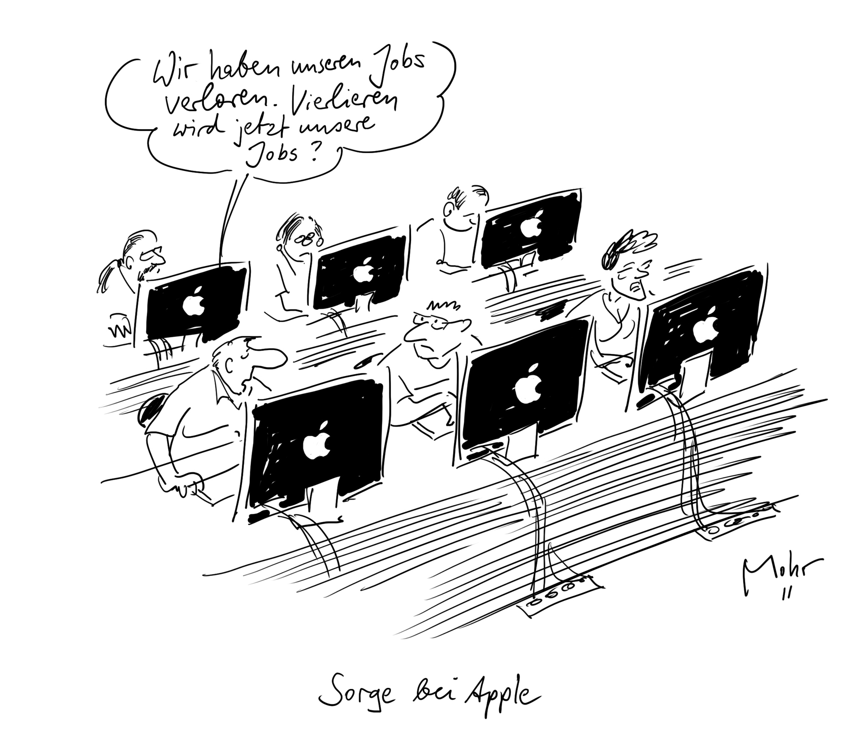 Sorge bei Apple