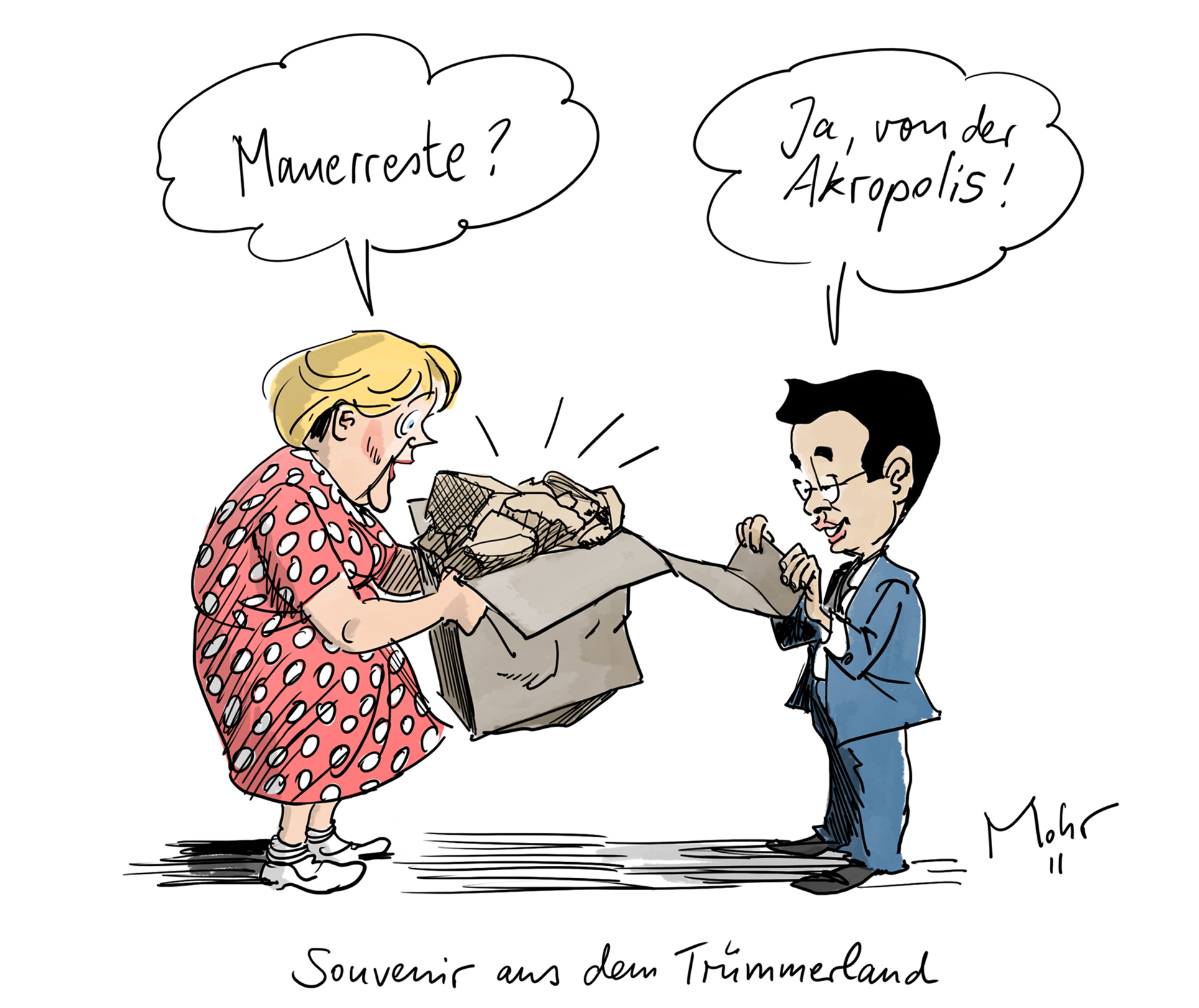 Souvenir aus dem Trümmerland