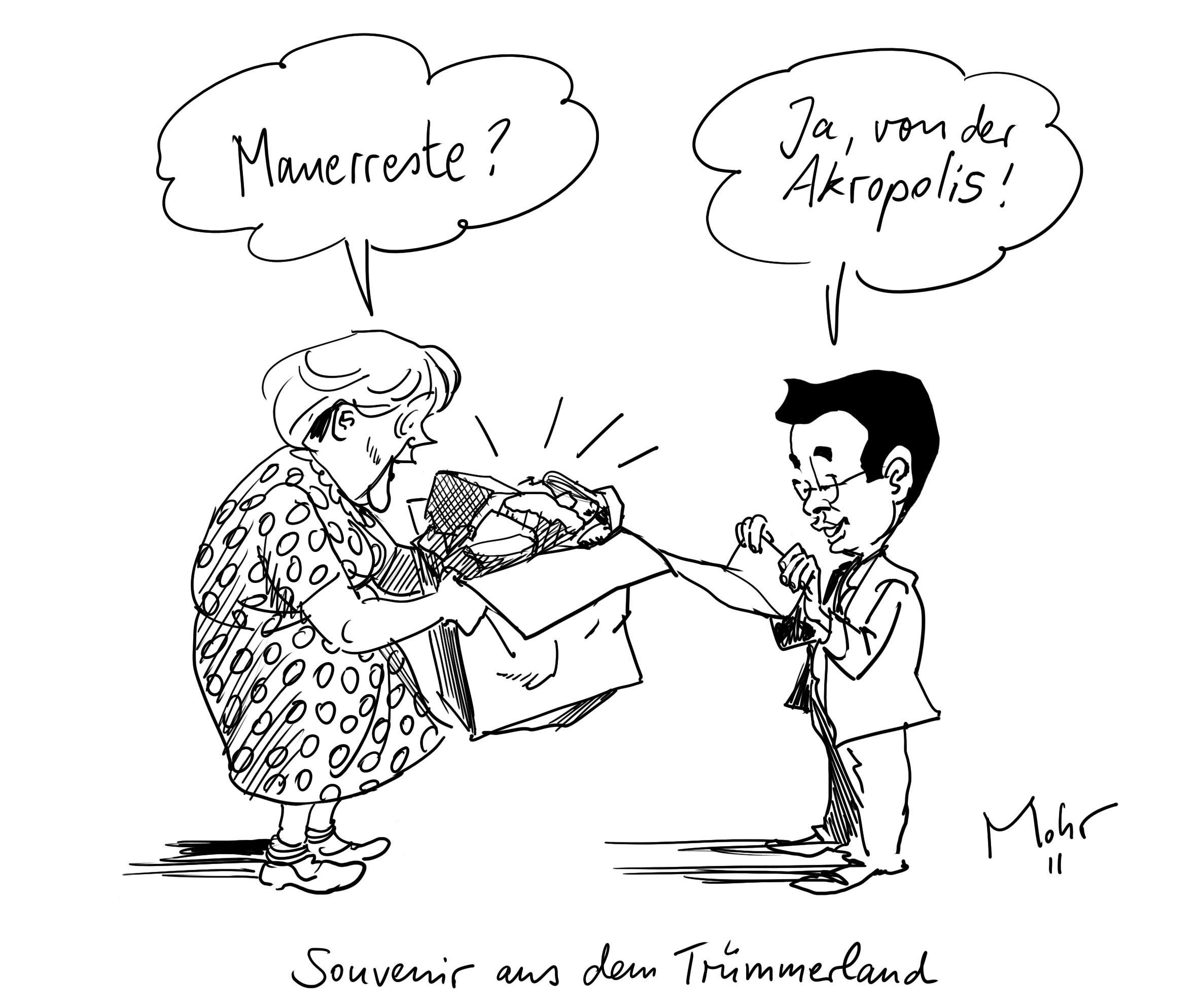 Souvenir aus dem Trümmerland