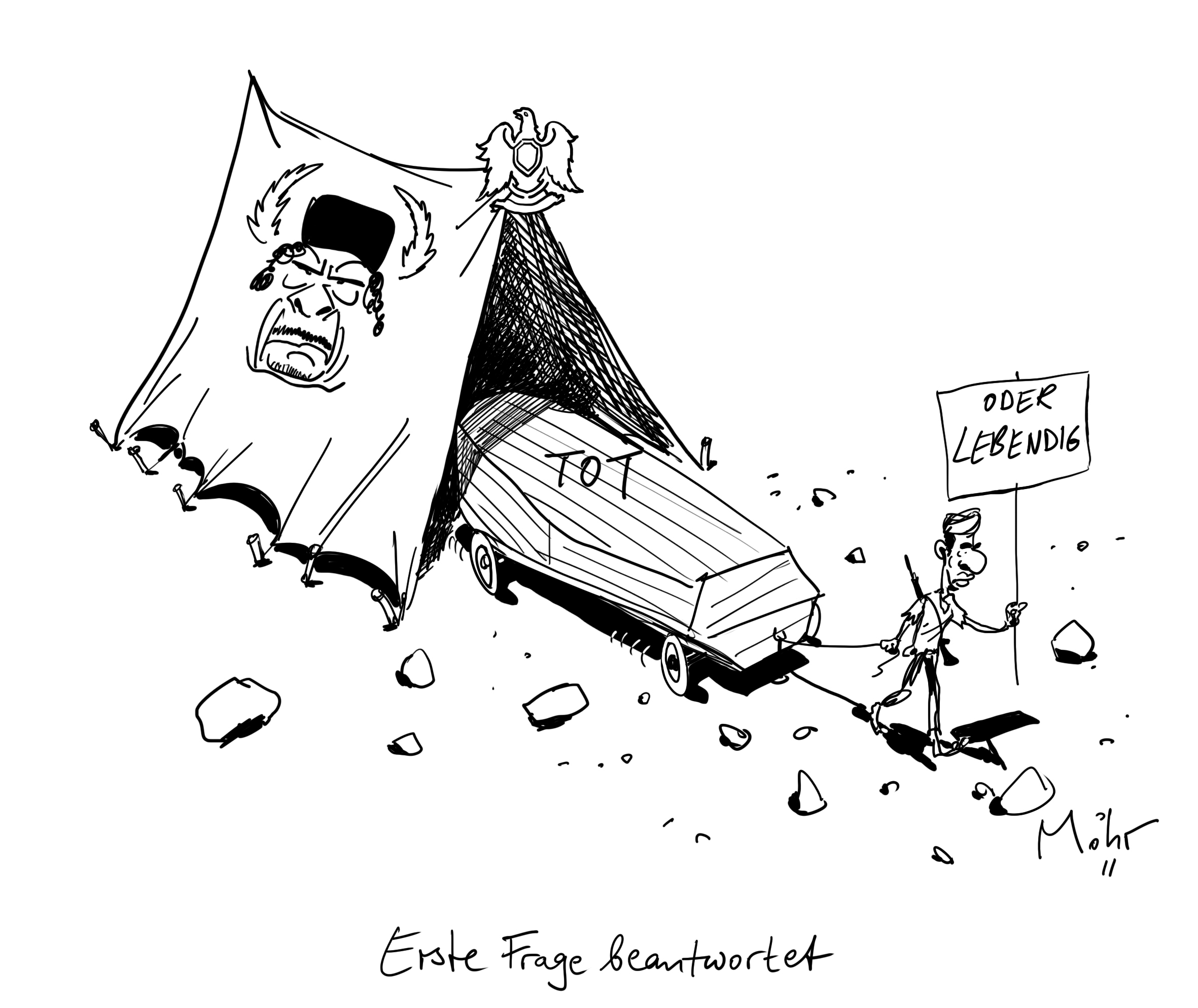 Erste Frage beantwortet