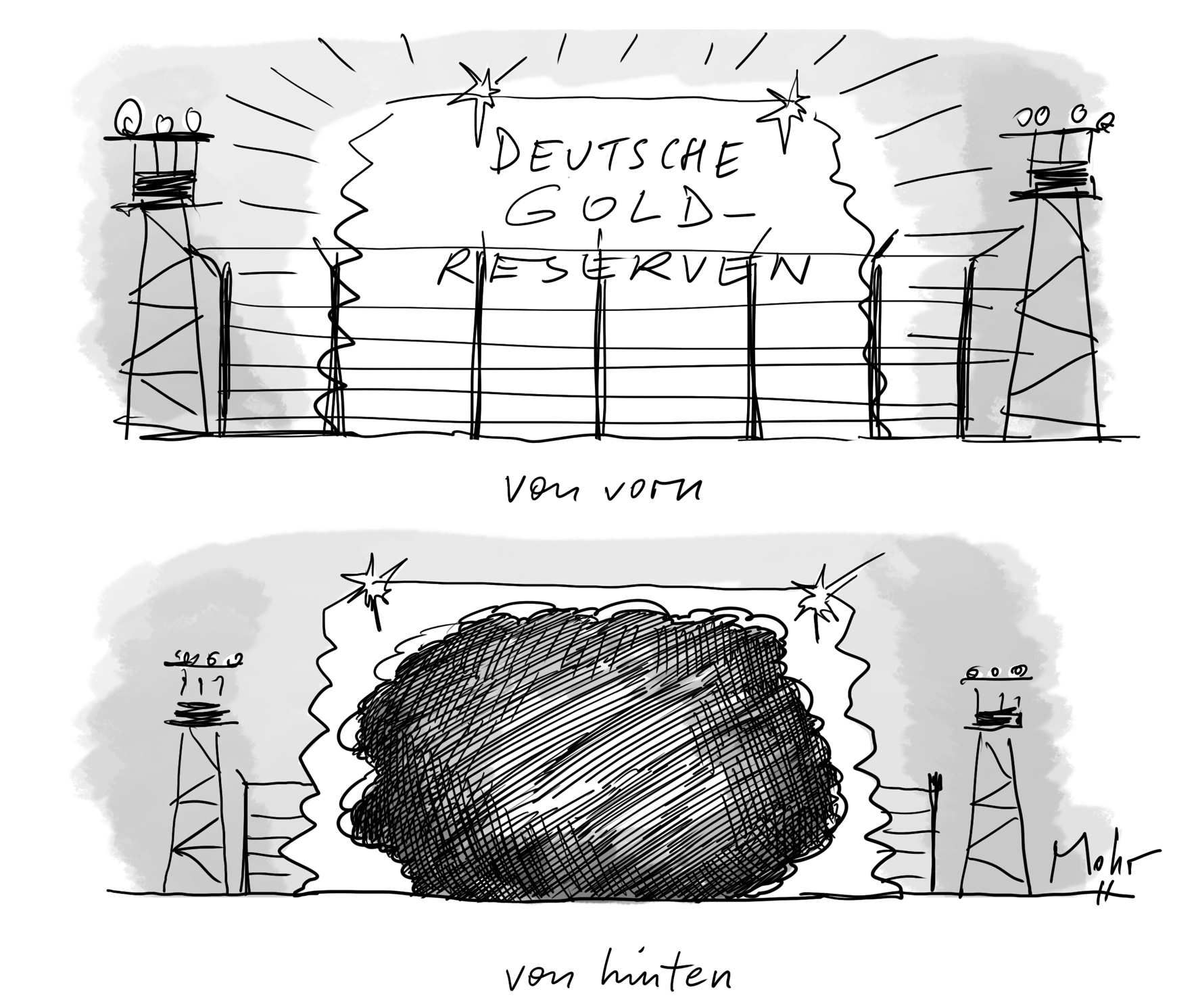 Von vorn, von hinten