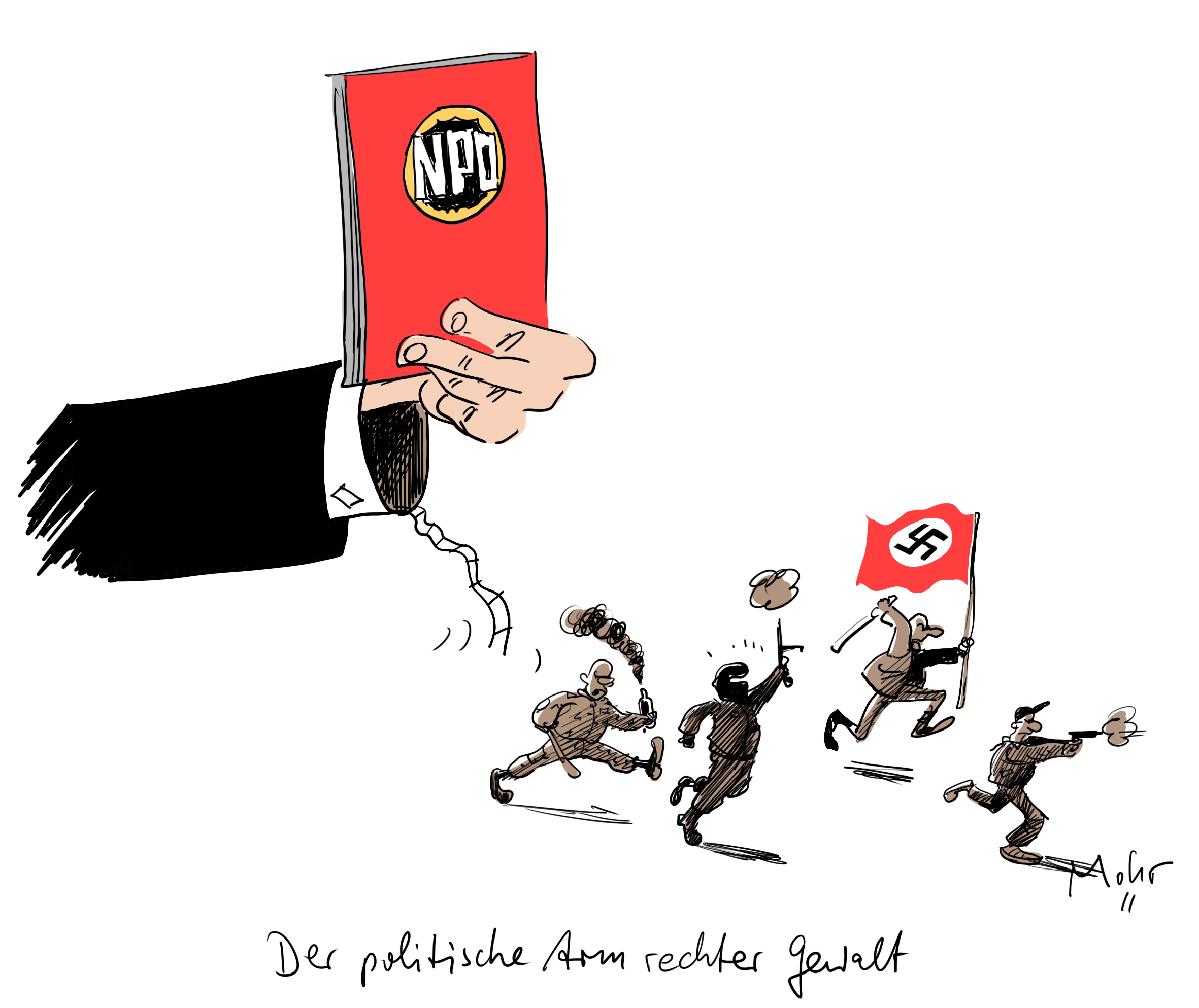 Der politische Arm rechter Gewalt