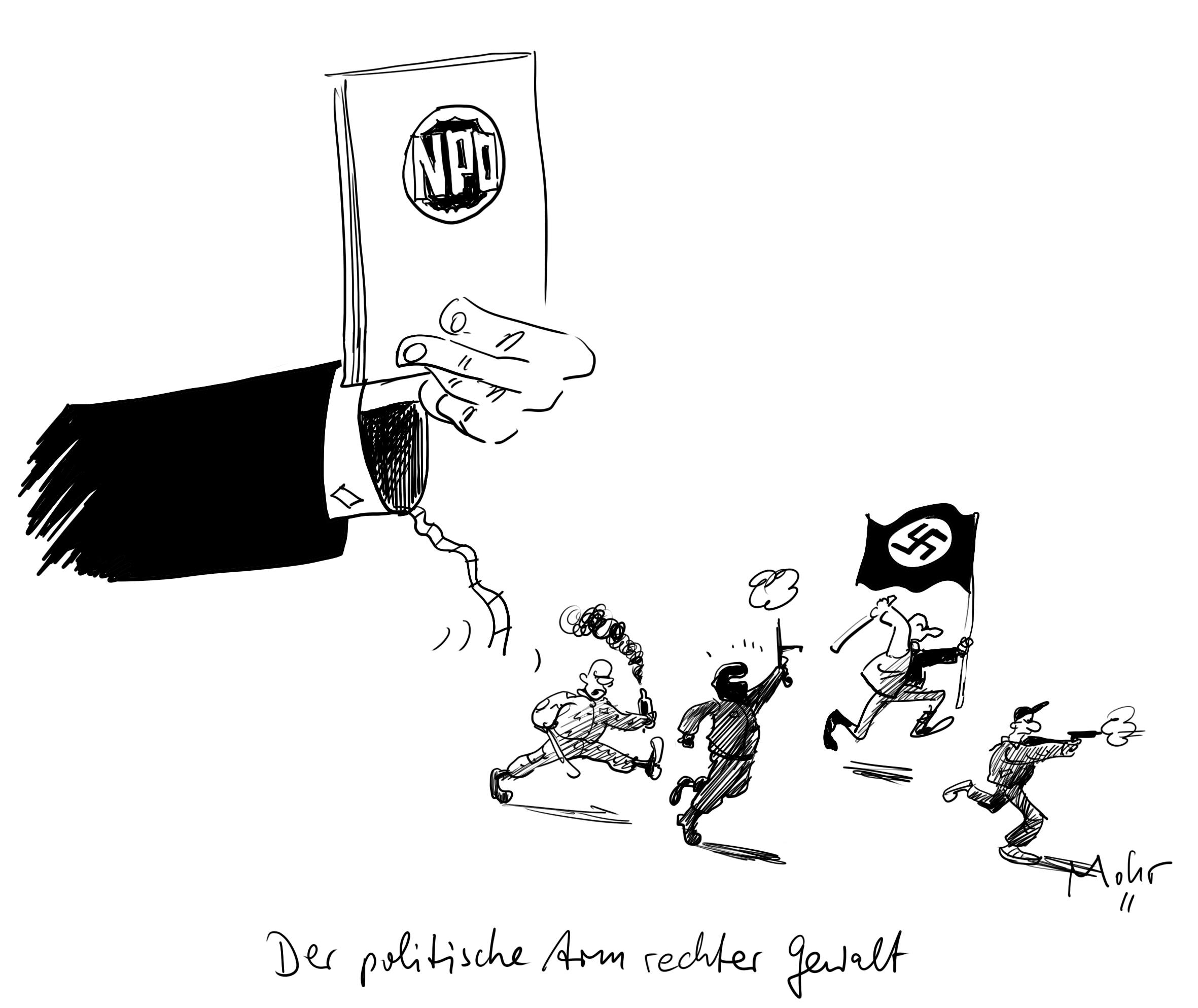 Der politische Arm rechter Gewalt