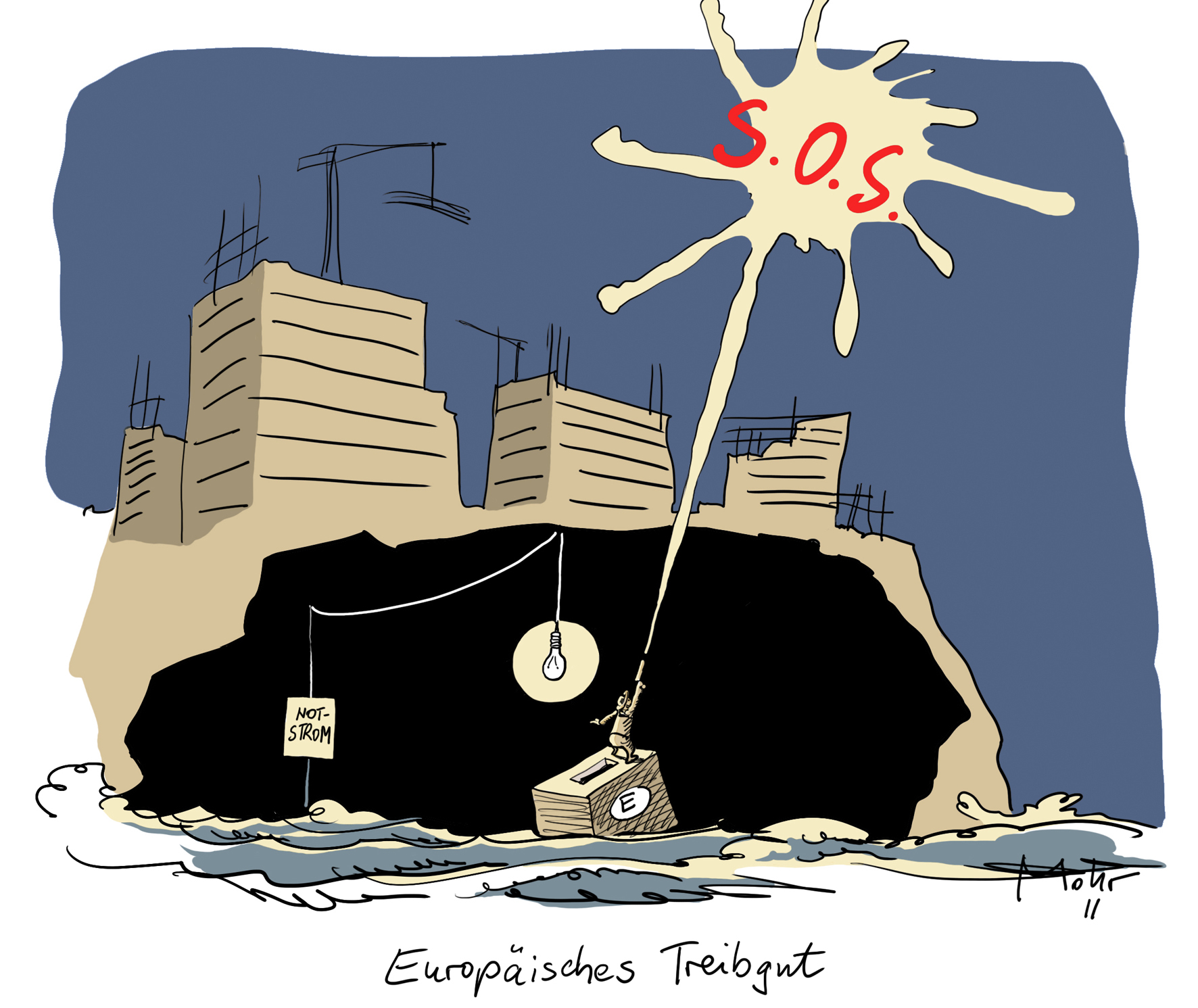 Europäisches Treibgut