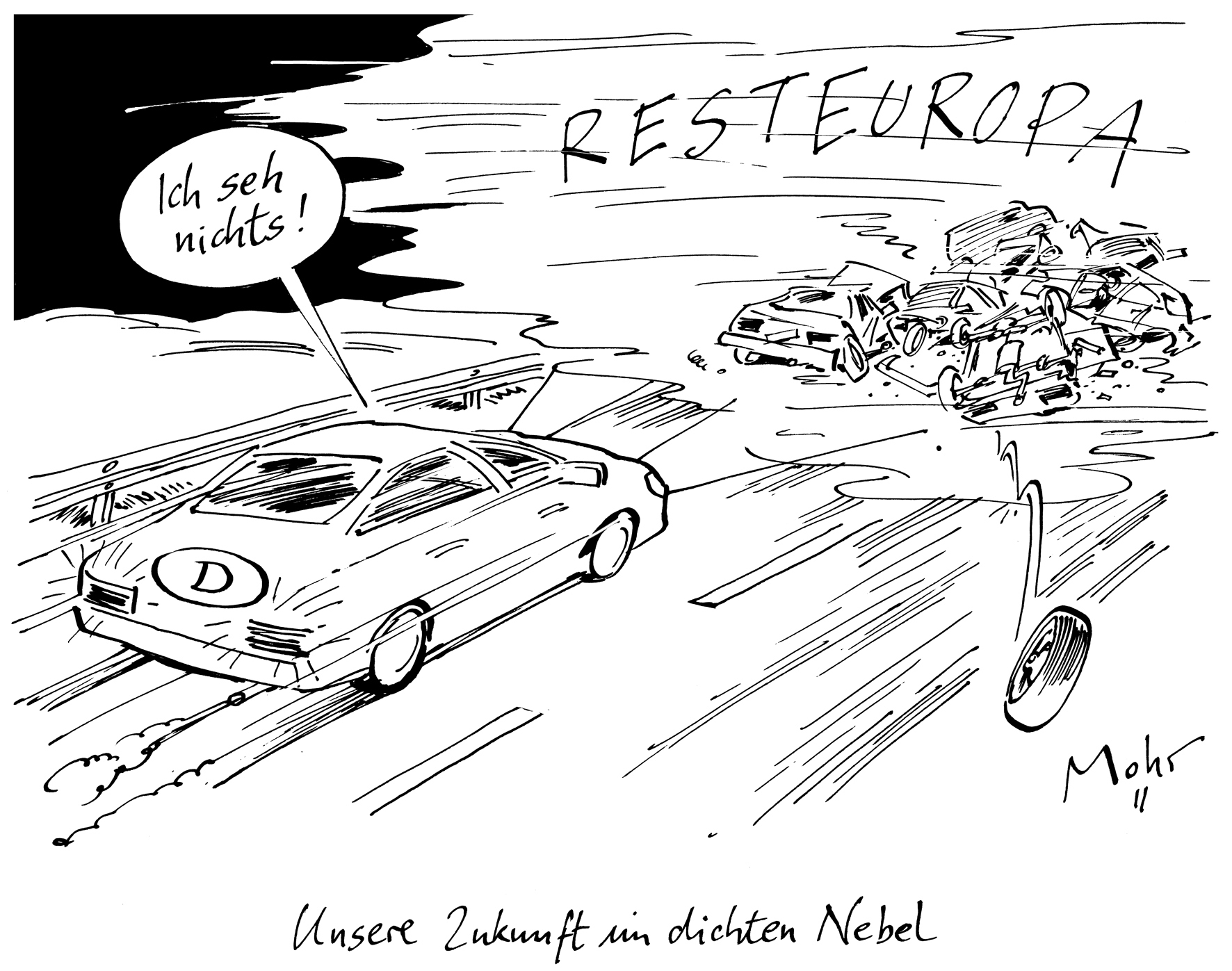 Unsere Zukunft im dichten Nebel