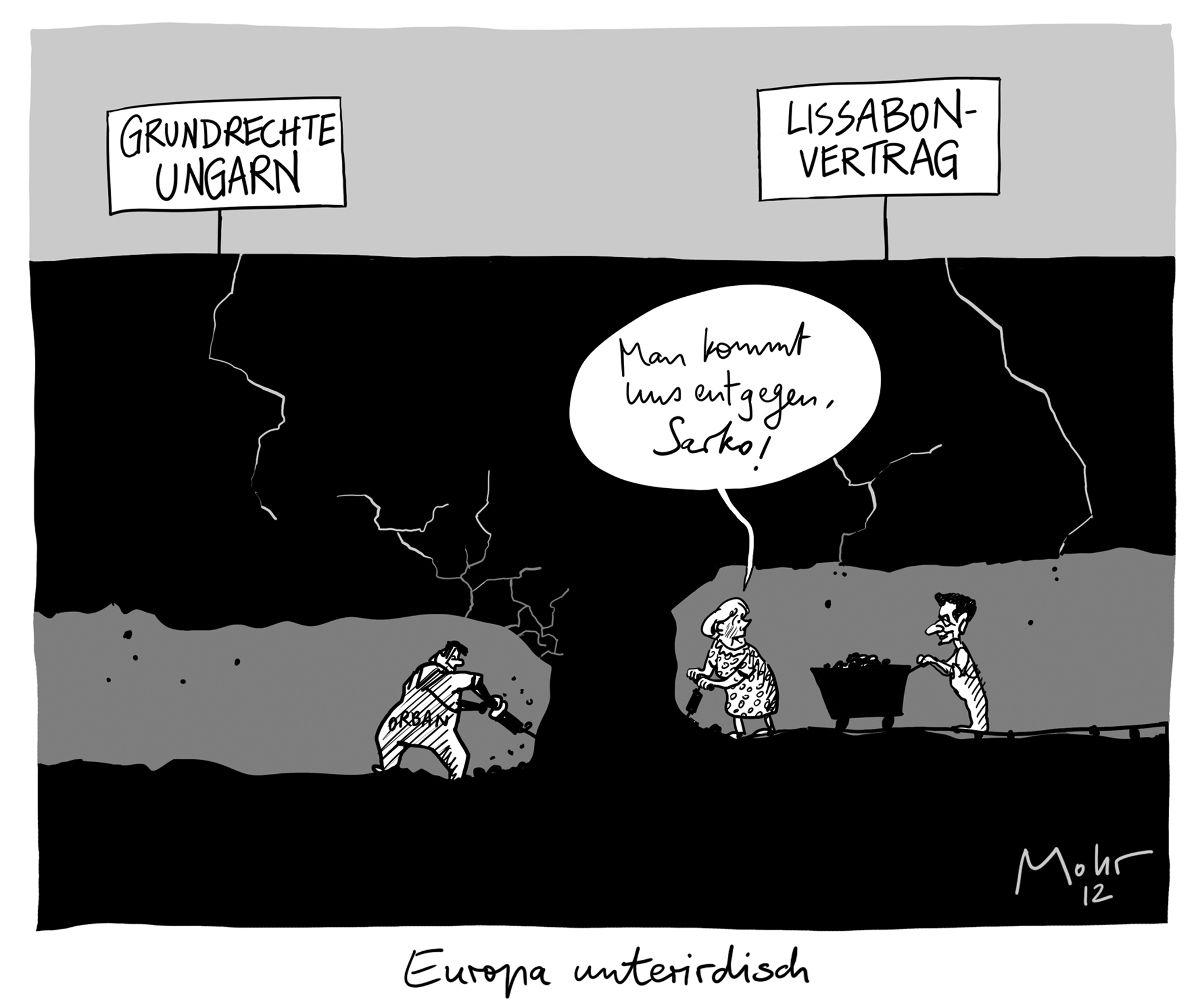 Europa unterirdisch