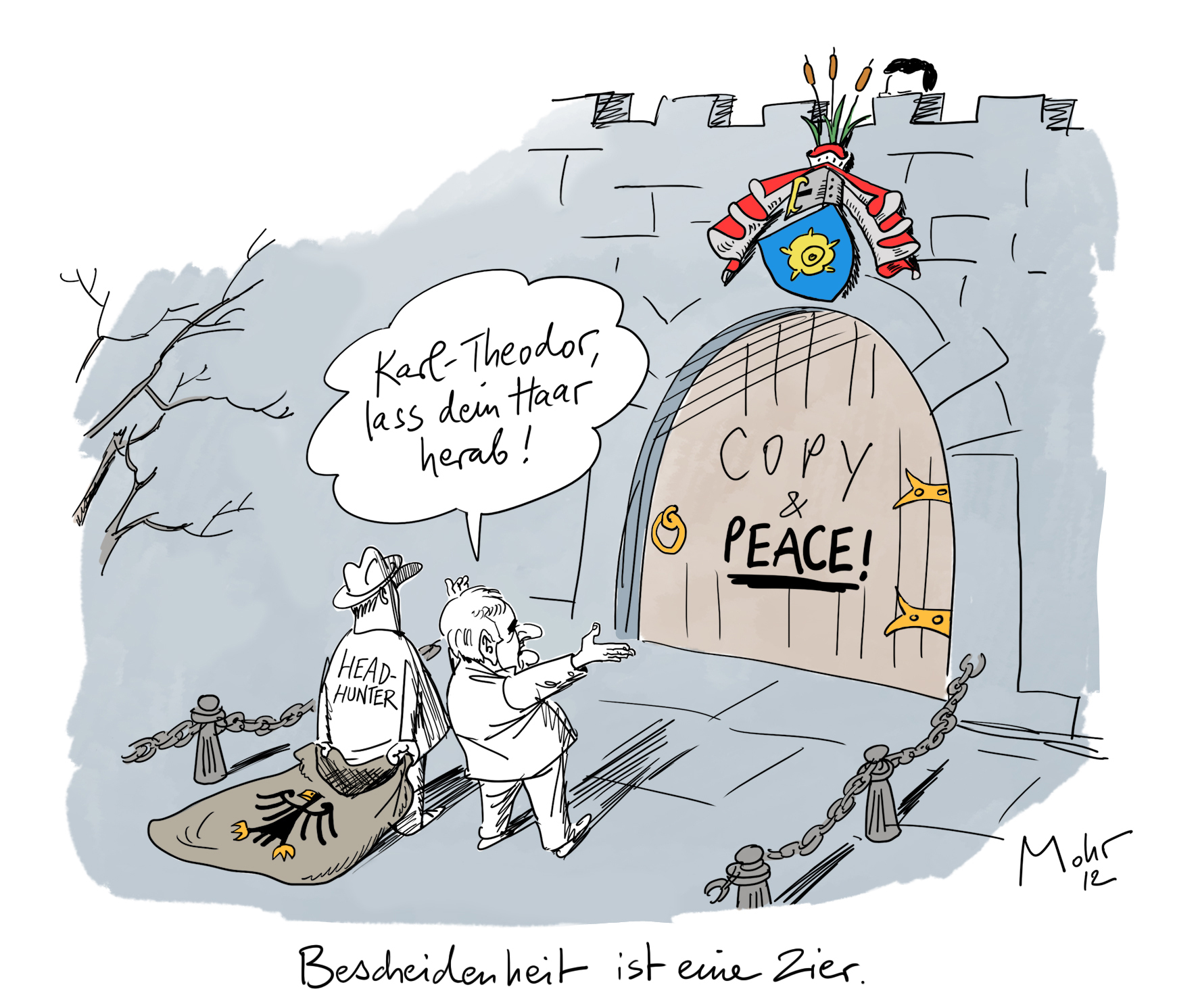 Bescheidenheit ist eine Zier.