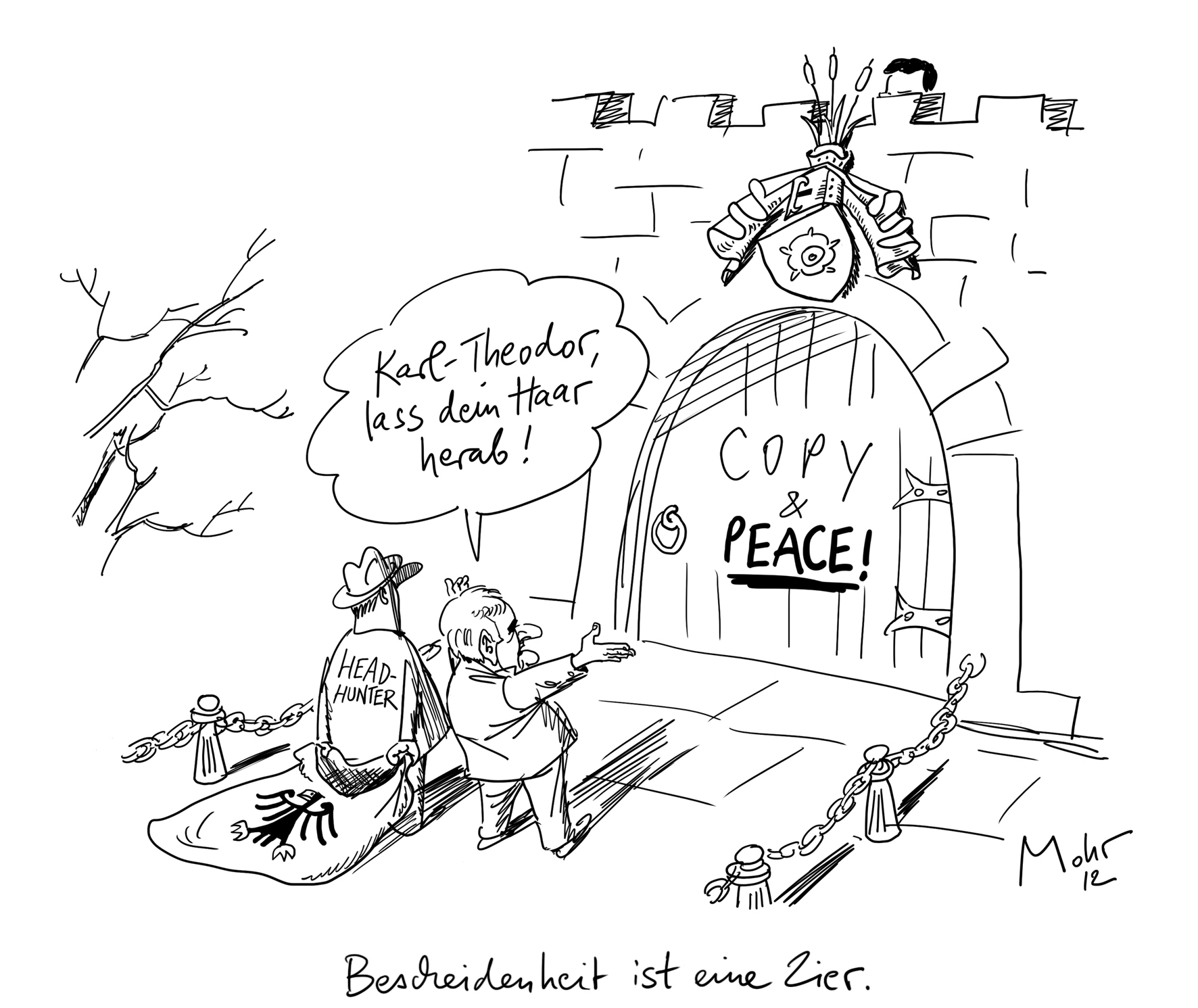 Bescheidenheit ist eine Zier.