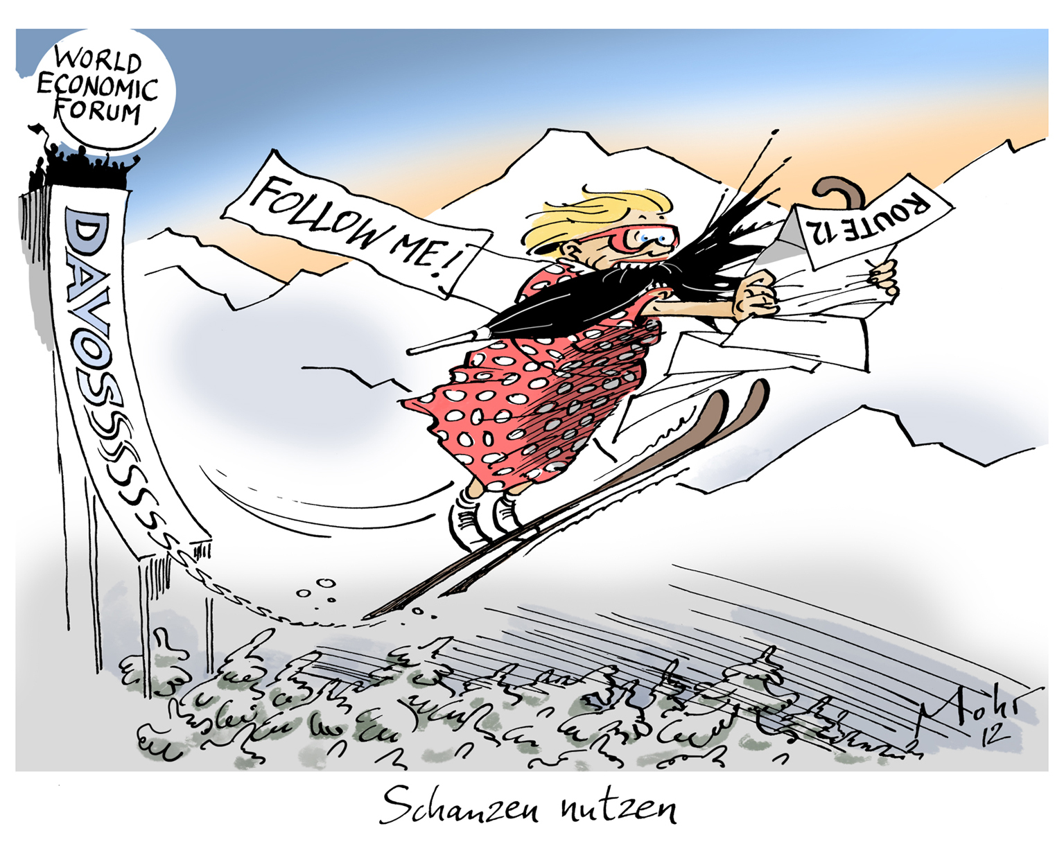 Schanzen nutzen