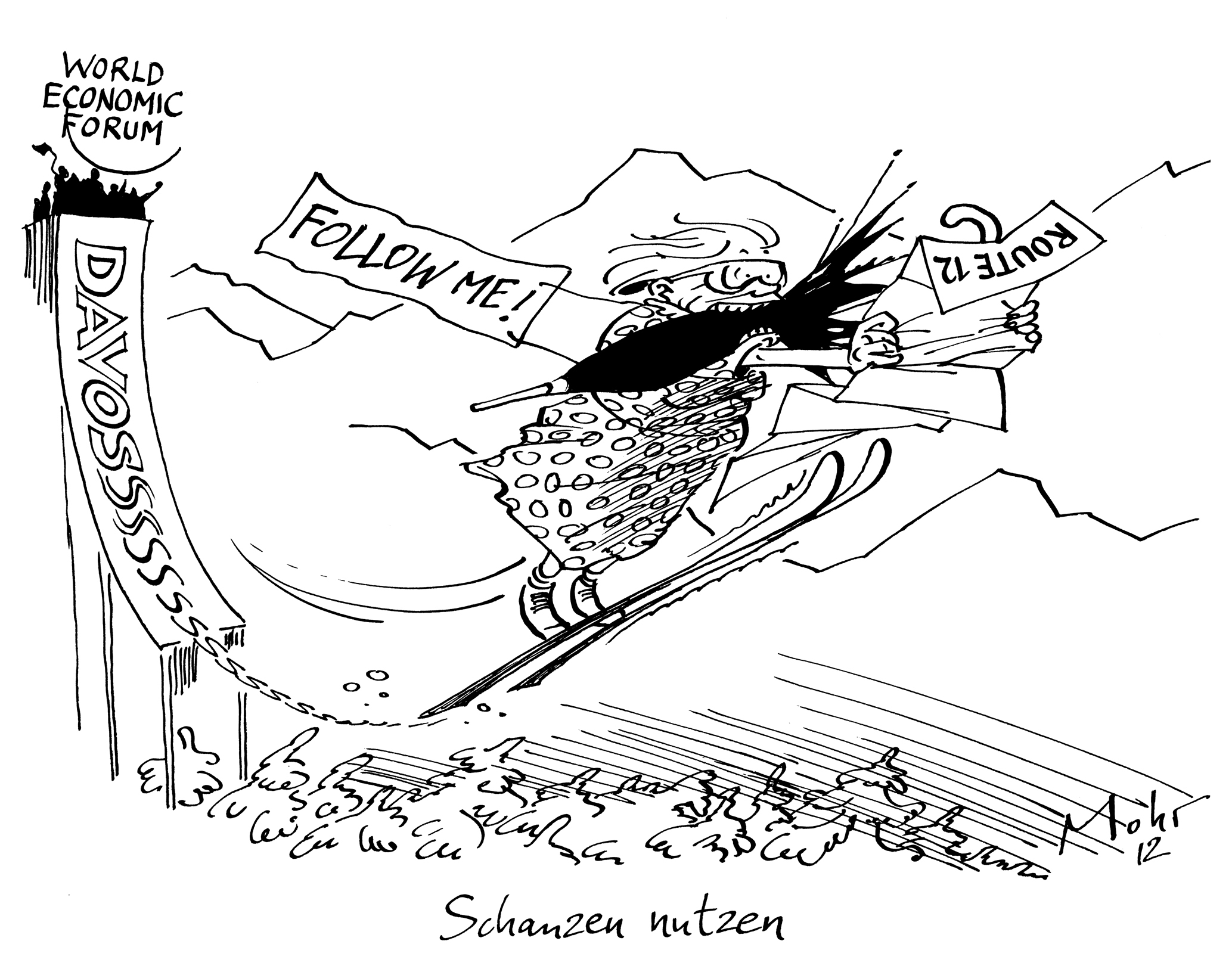 Schanzen nutzen