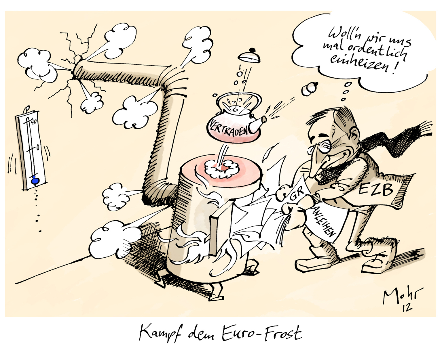 Kampf dem Euro-Frost