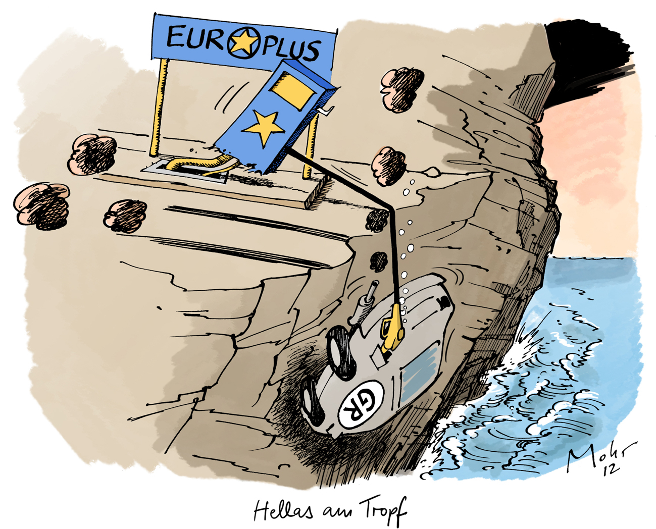 Hellas am Tropf