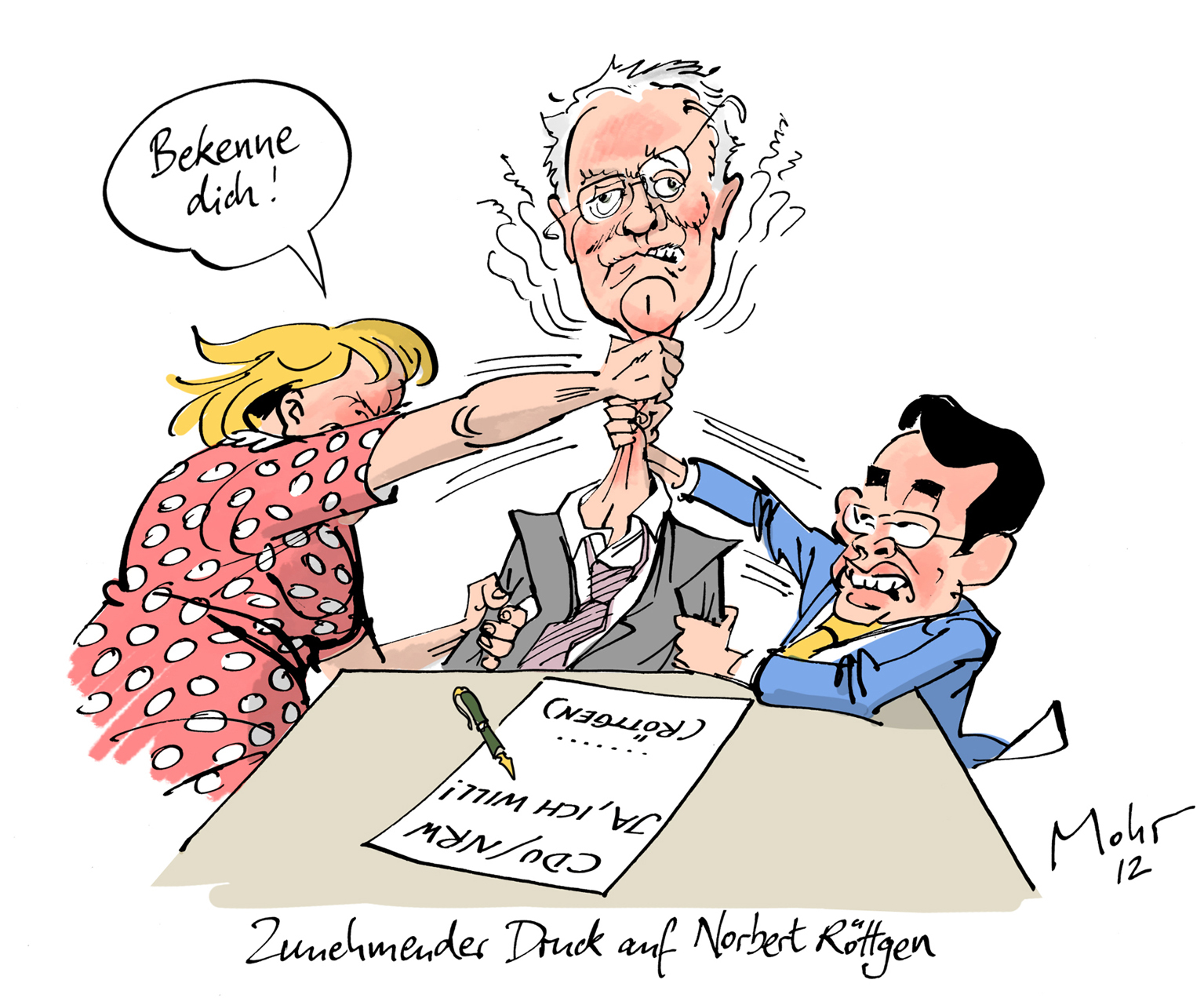 Zunehmender Druck auf Norbert Röttgen