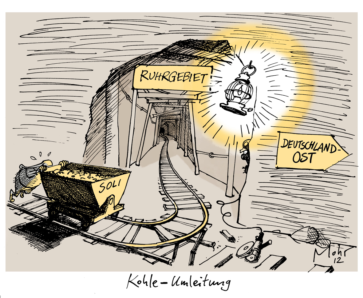 Kohle-Umleitung