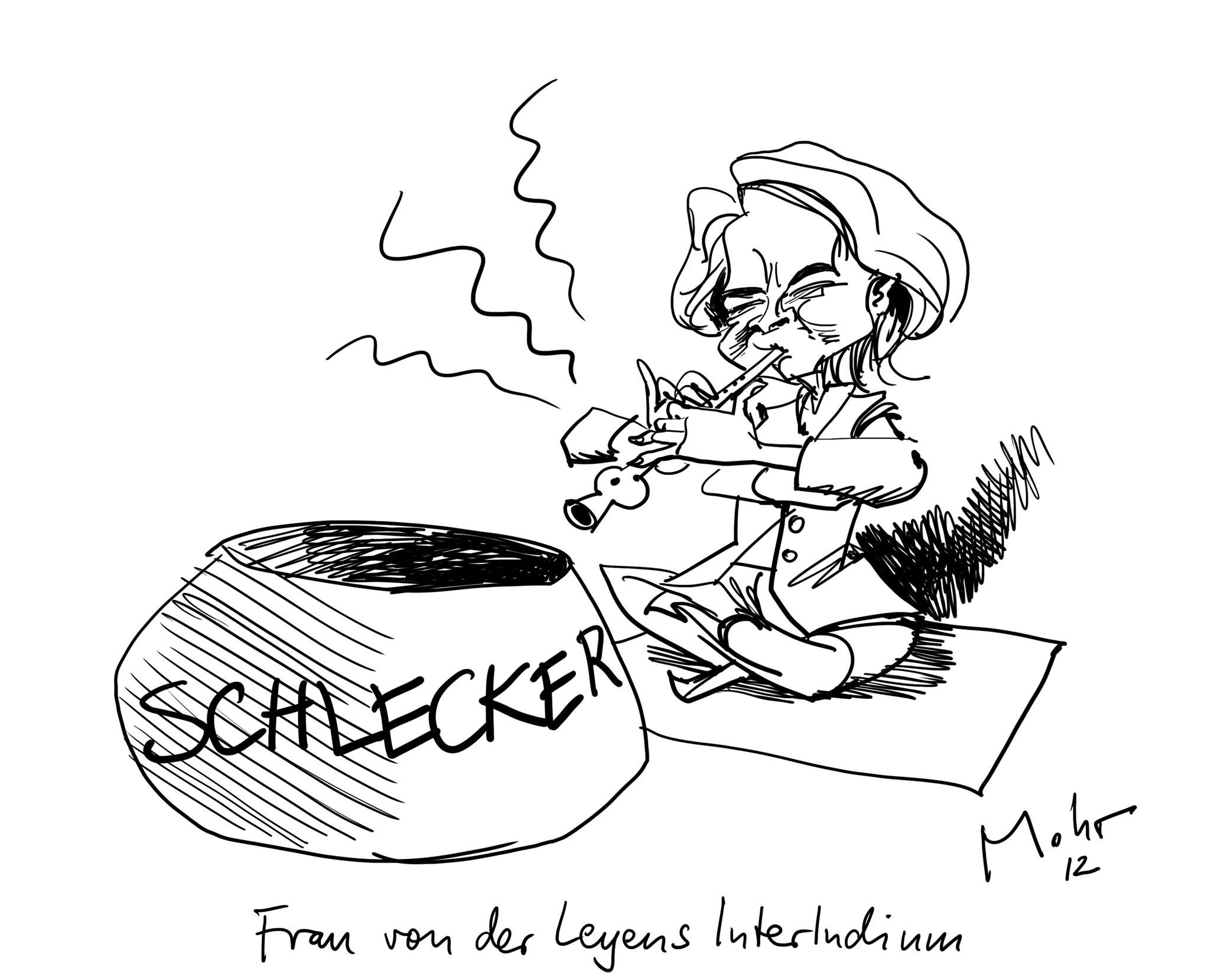Frau von der Leyens Interludium