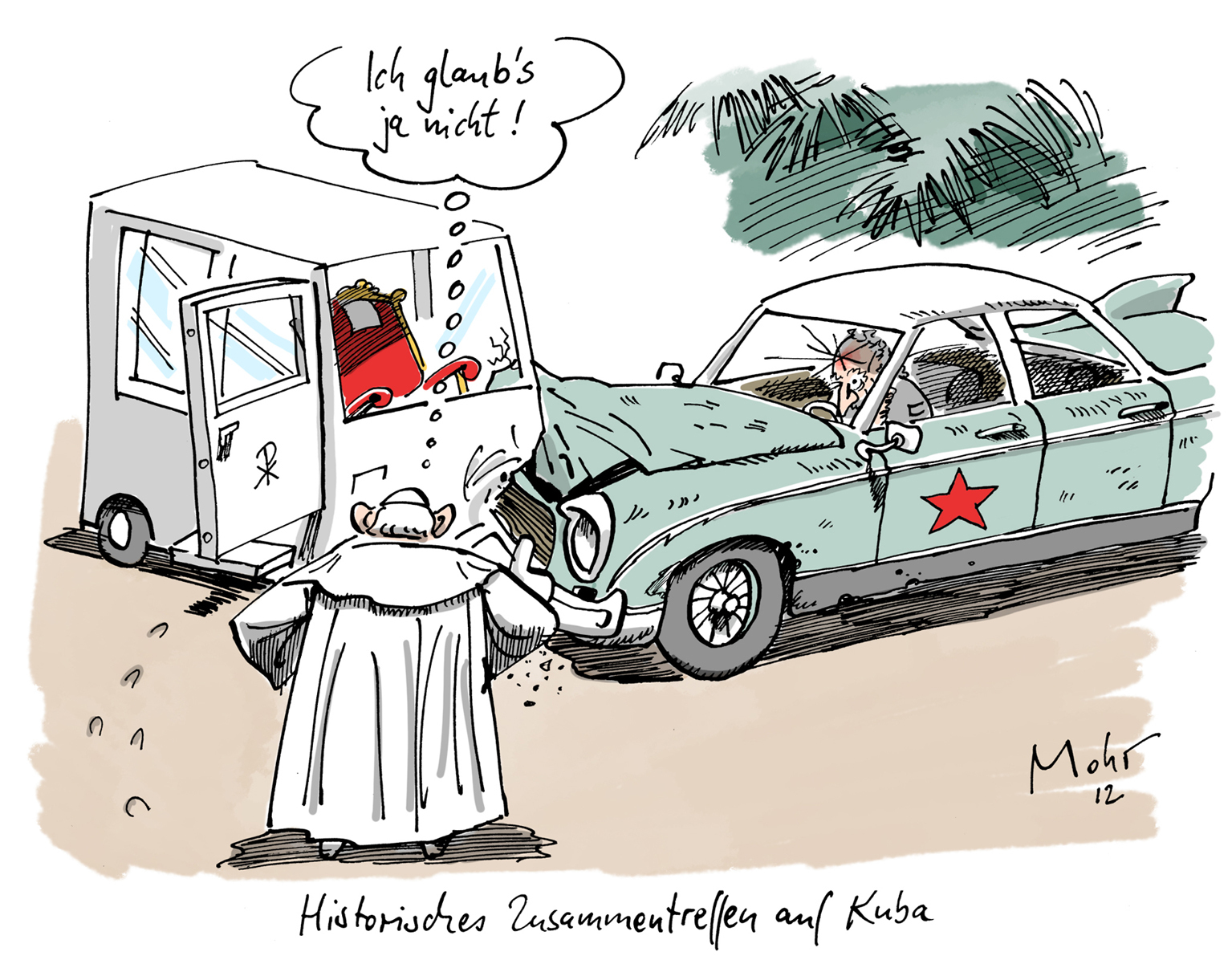 Historisches Zusammentreffen auf Kuba