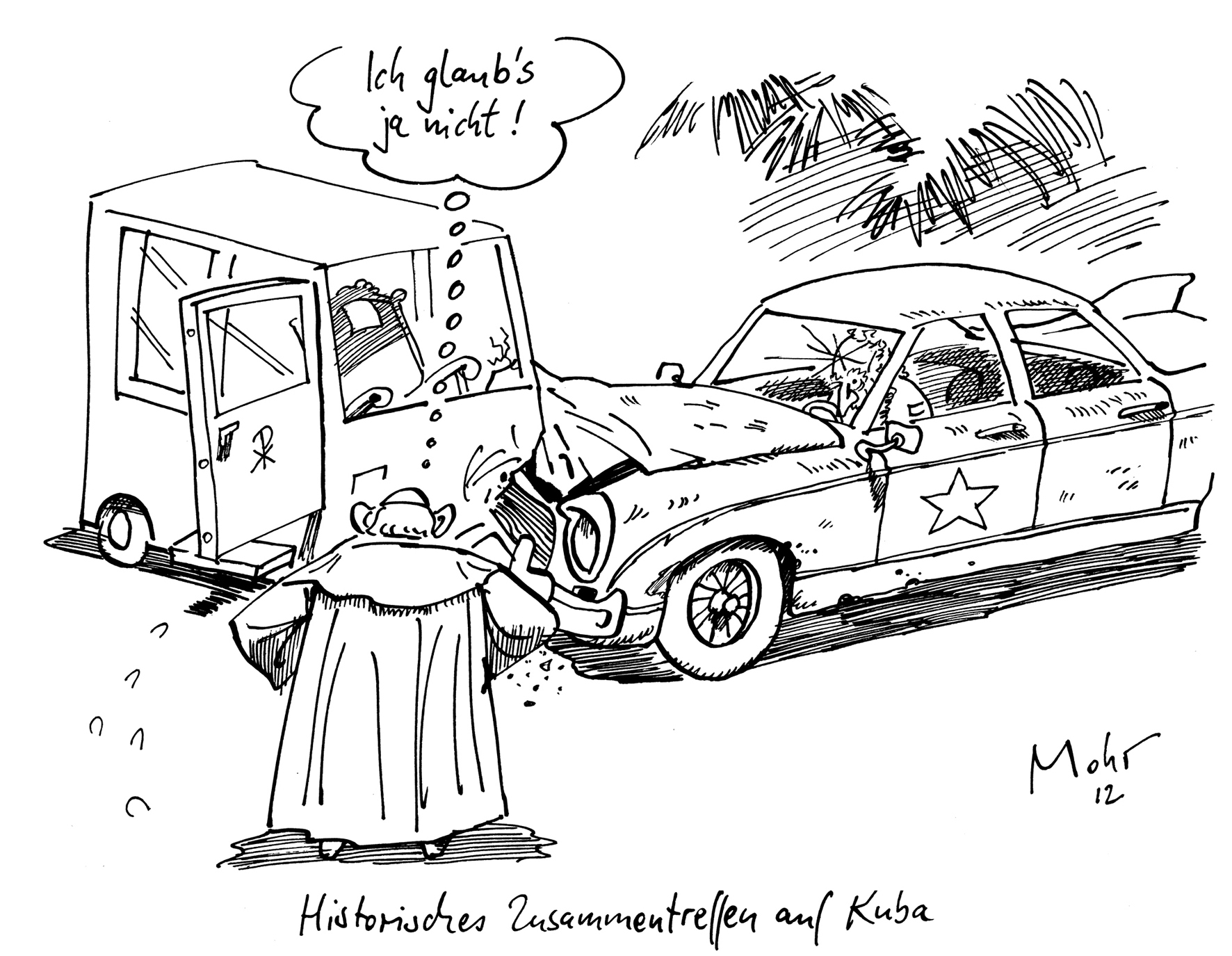 Historisches Zusammentreffen auf Kuba