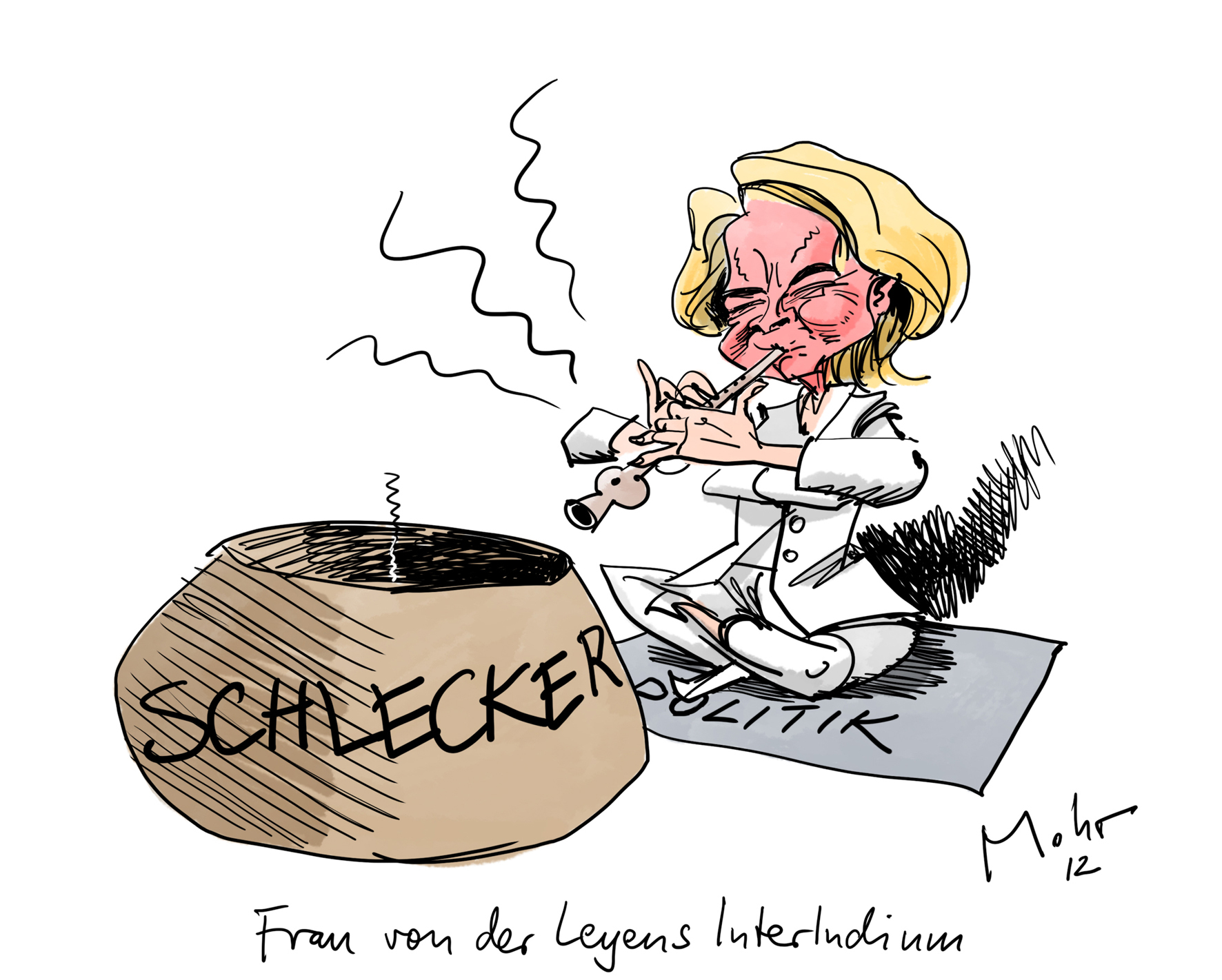 Frau von der Leyens Interludium