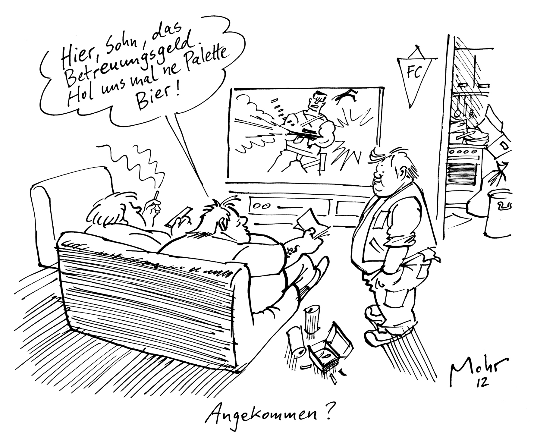 Angekommen?