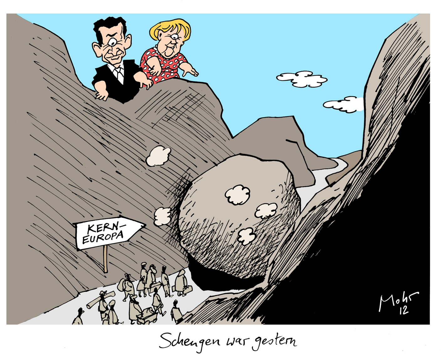 Schengen war gestern