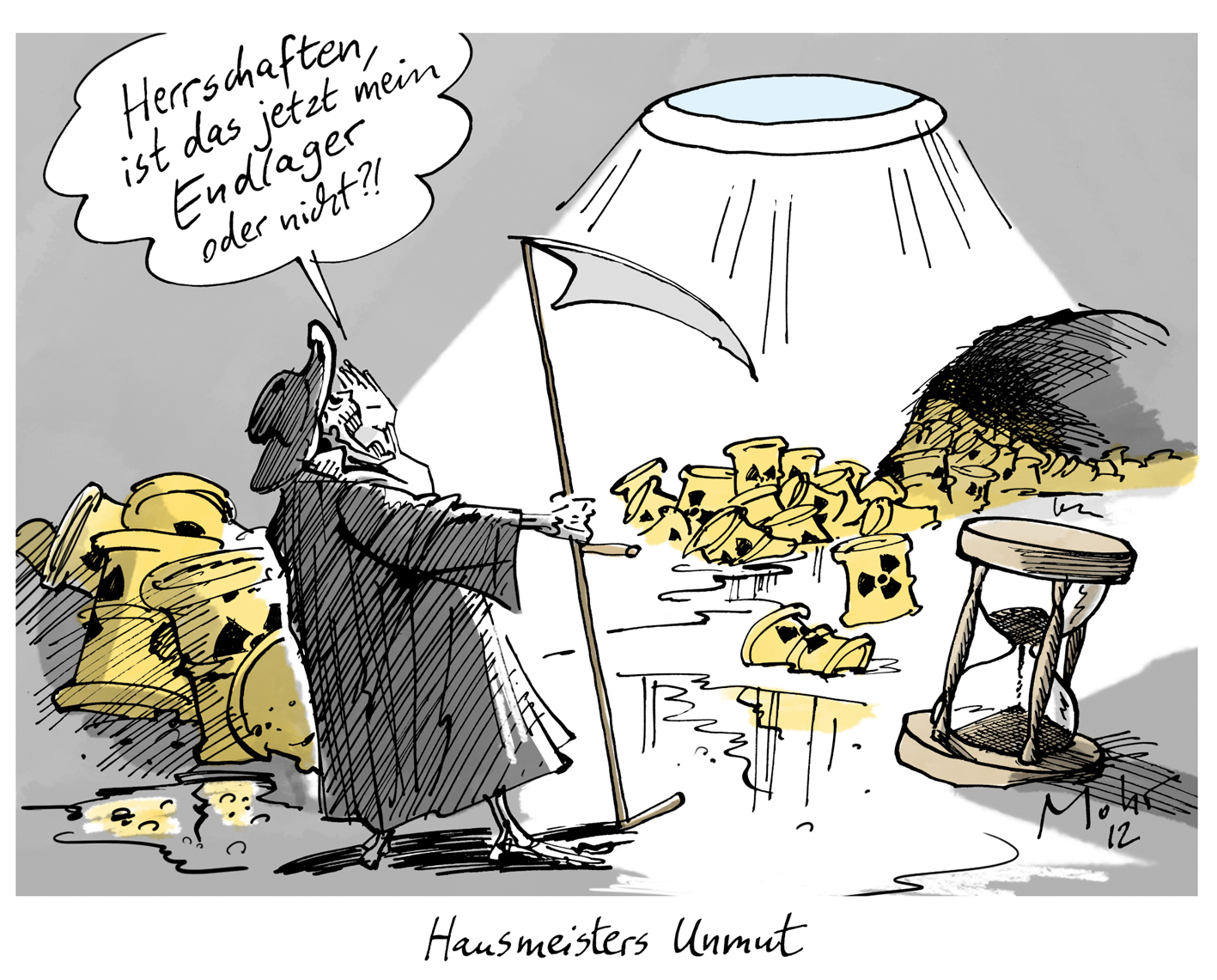 Hausmeisters Unmut