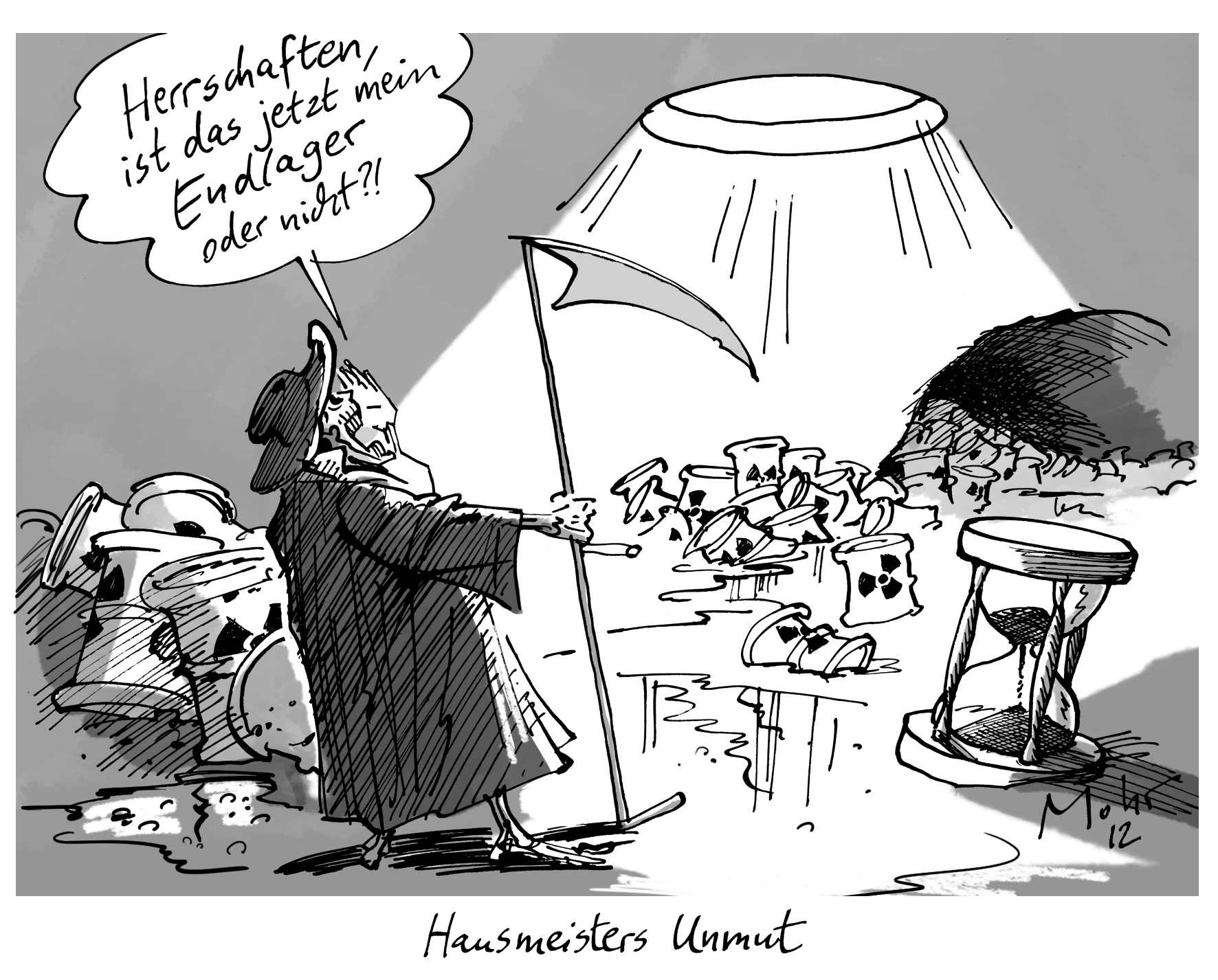 Hausmeisters Unmut