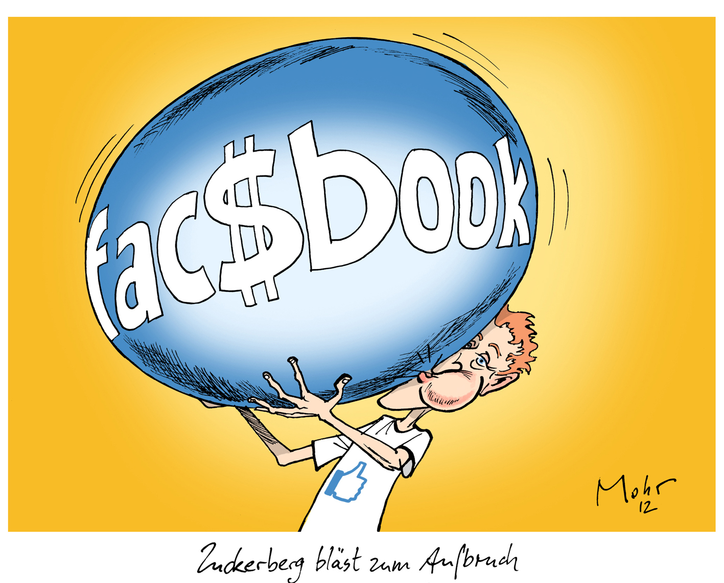 Zuckerberg bläst zum Aufbruch