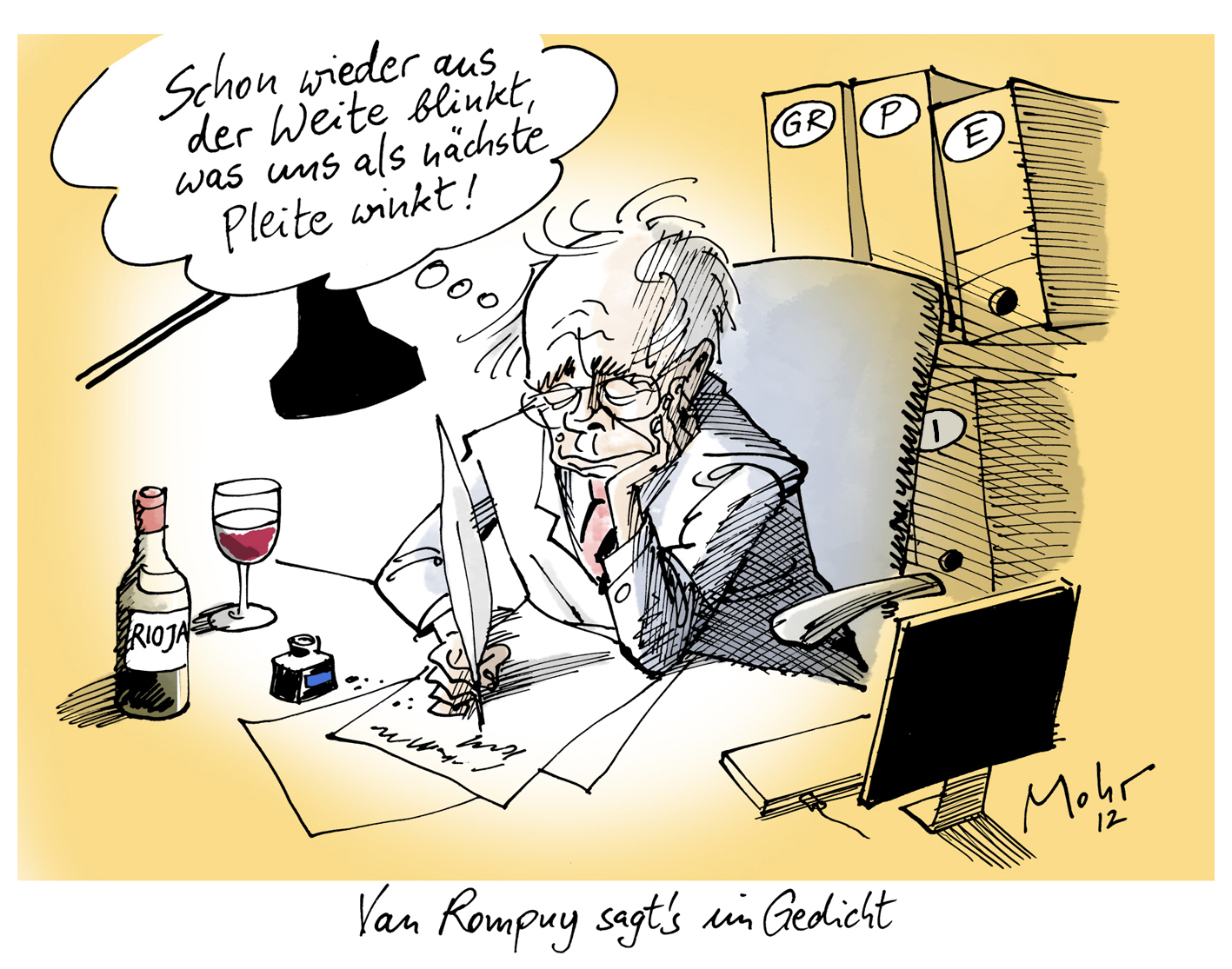Van Rompuy sagt\\\\\\\'s im Gedicht