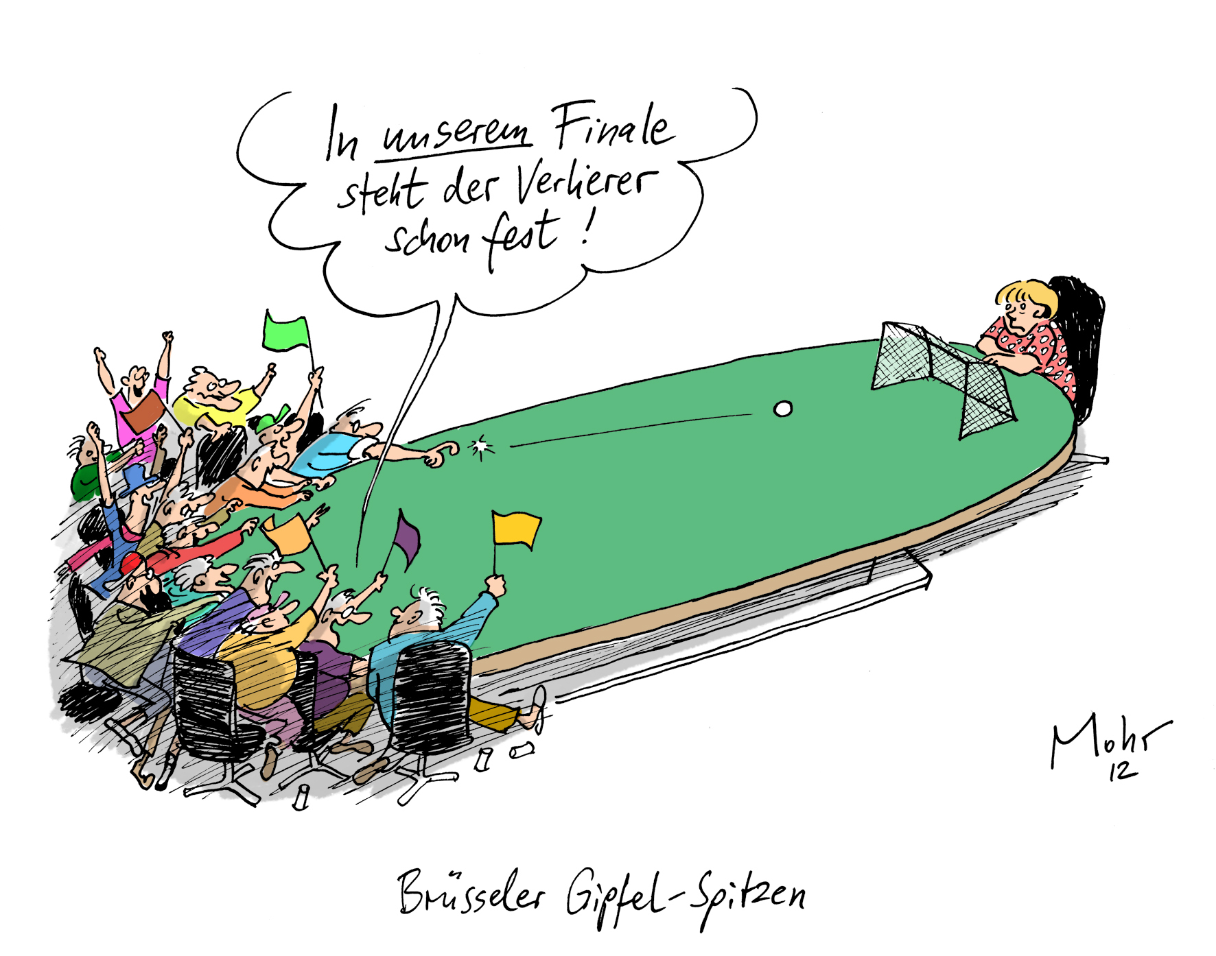 Brüsseler Gipfel-Spitzen
