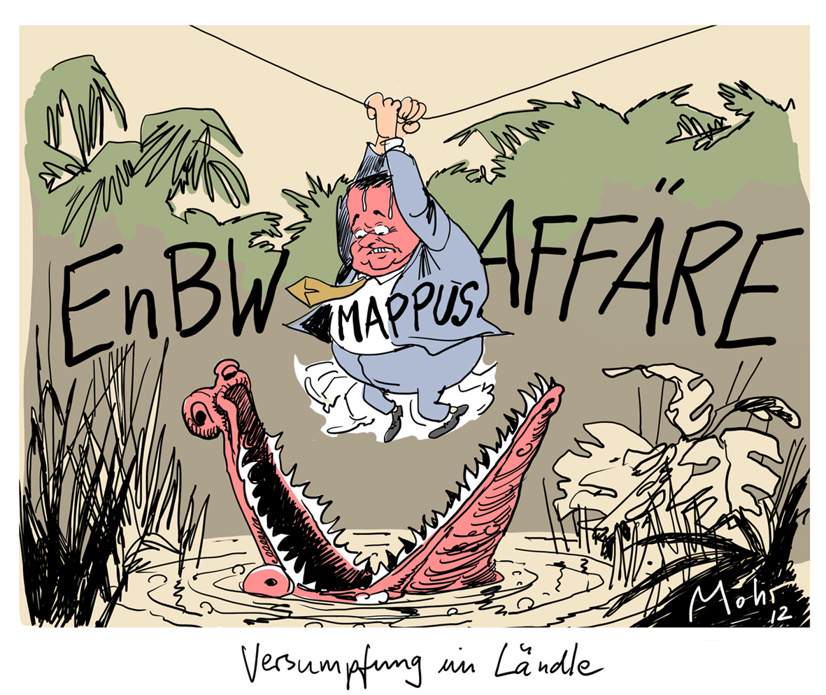 Versumpfung im Ländle