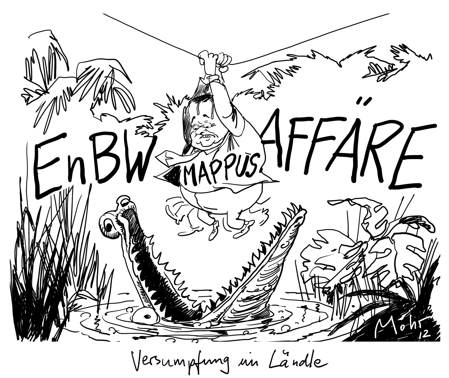 Versumpfung im Ländle