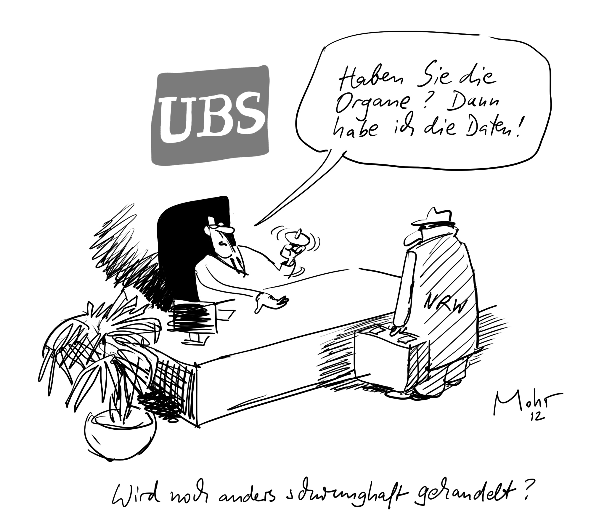 Wird noch anders schwunghaft gehandelt?