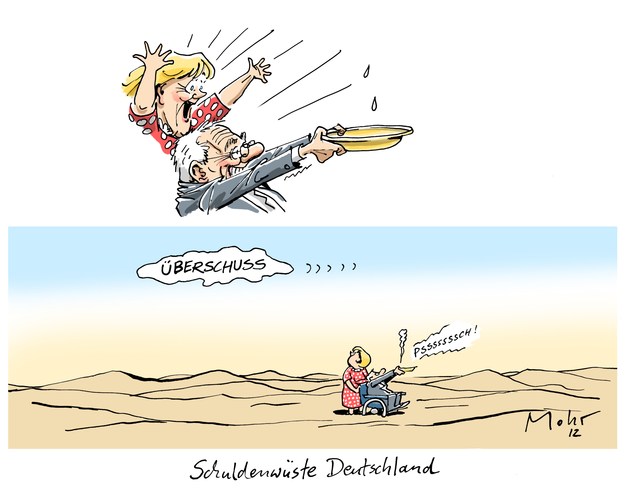 Schuldenwüste Deutschland