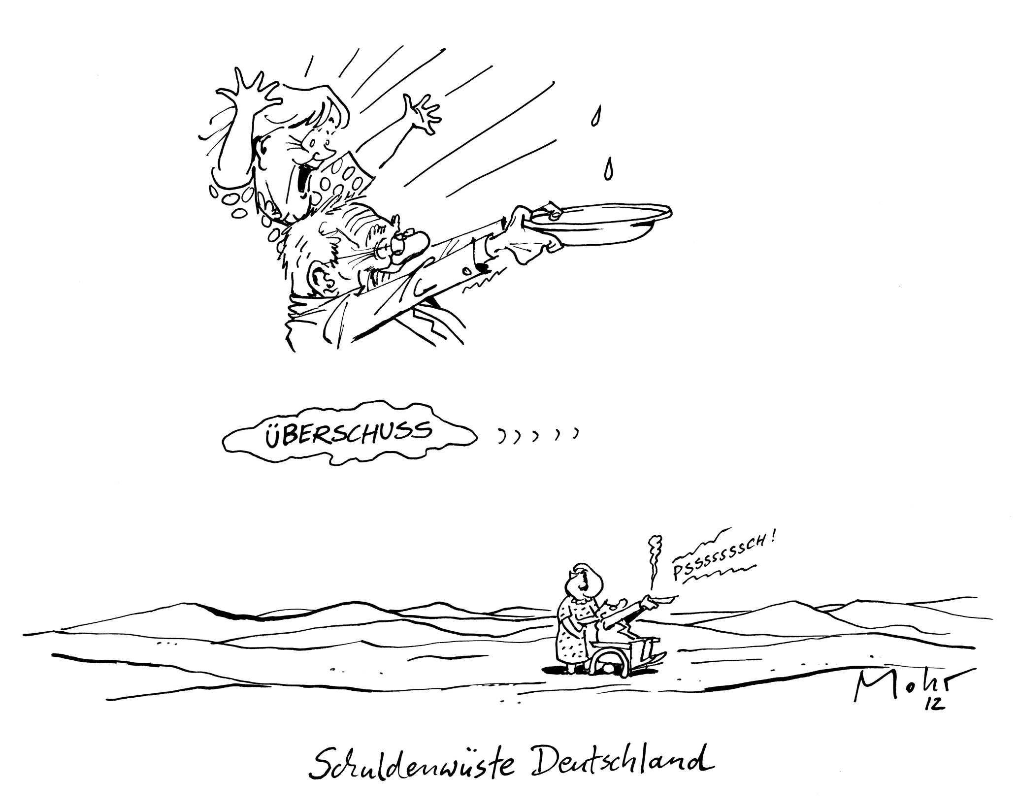 Schuldenwüste Deutschland