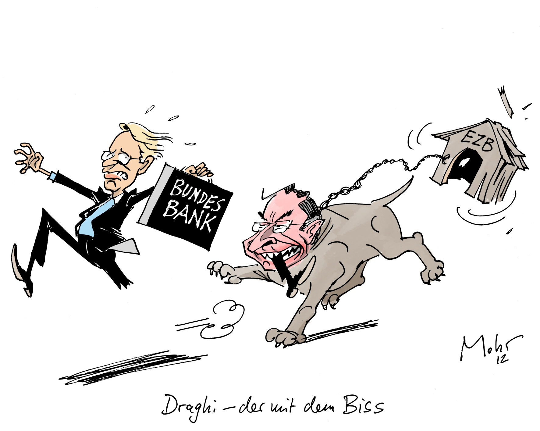Draghi - der mit dem Biss