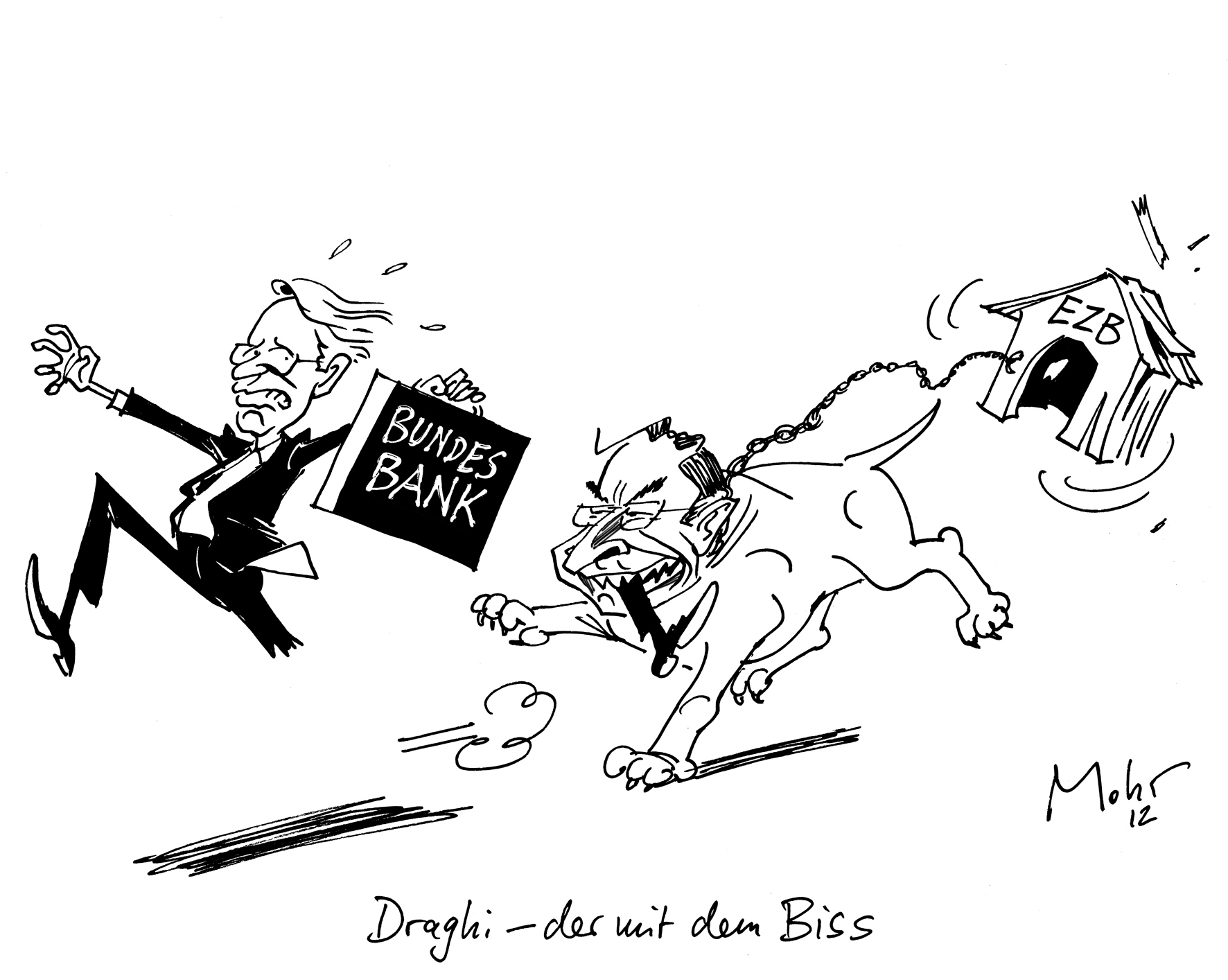 Draghi - der mit dem Biss