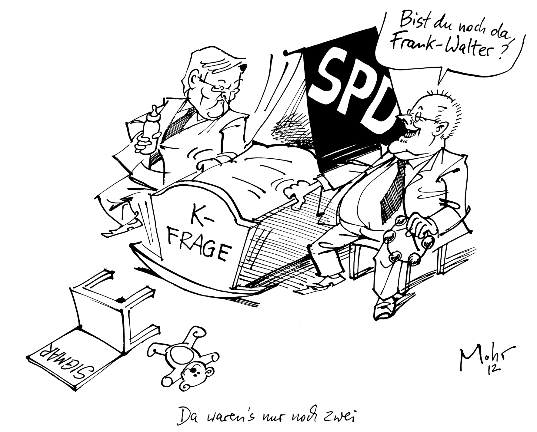 Da waren\\\'s nur noch zwei