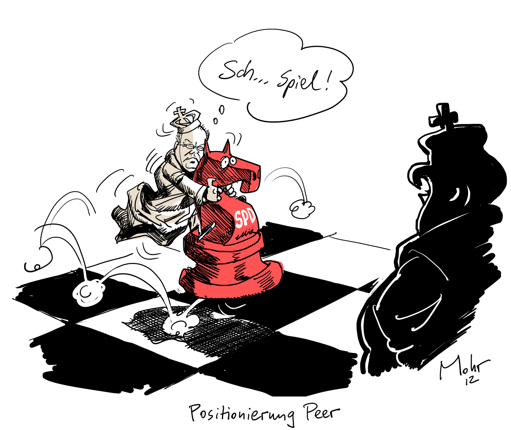 Positionierung Peer