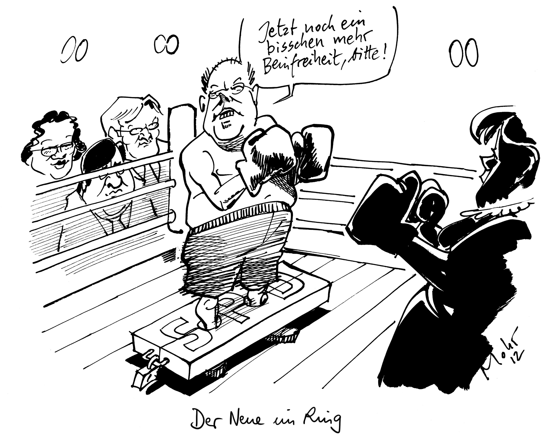 Der Neue im Ring