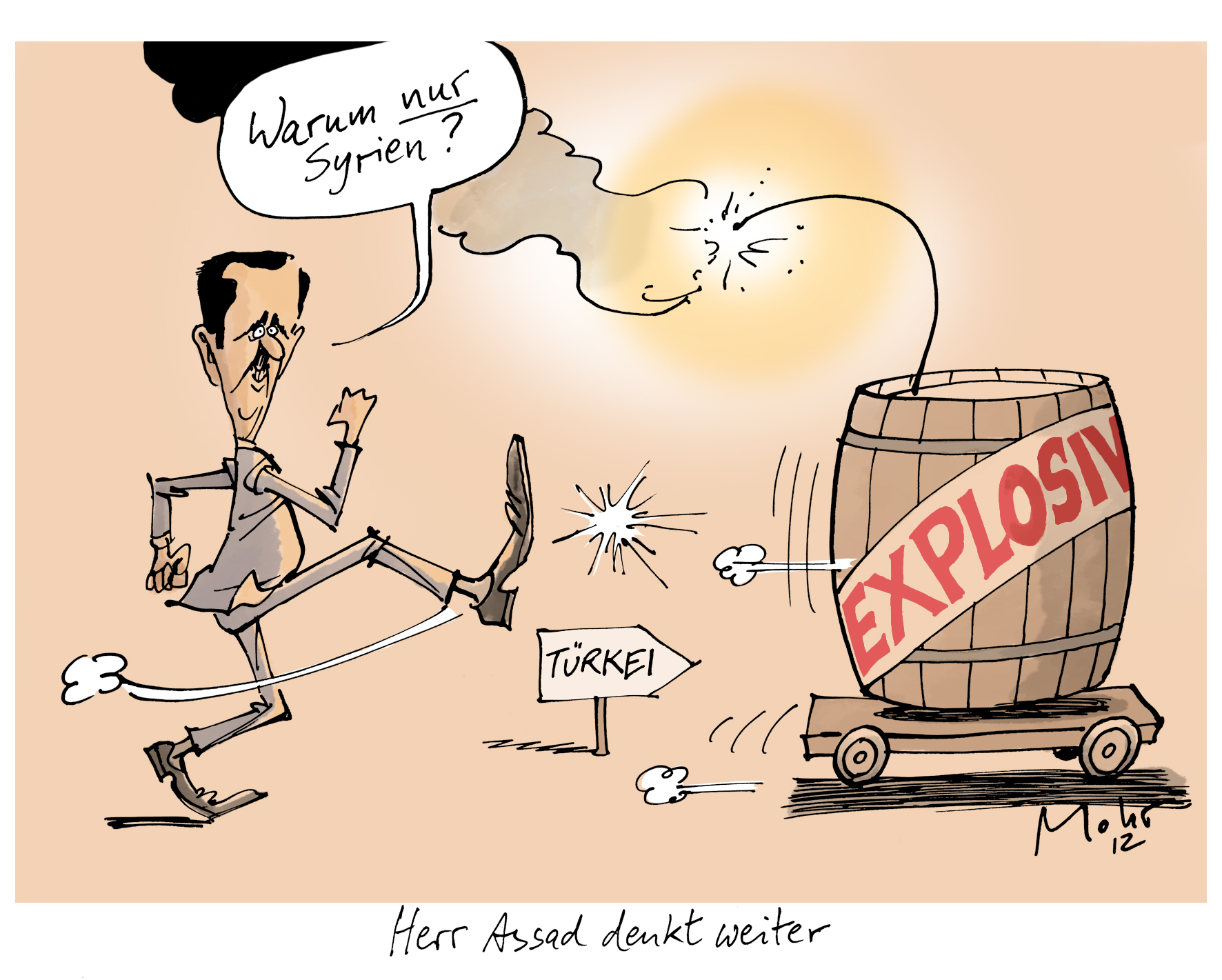 Herr Assad denkt weiter