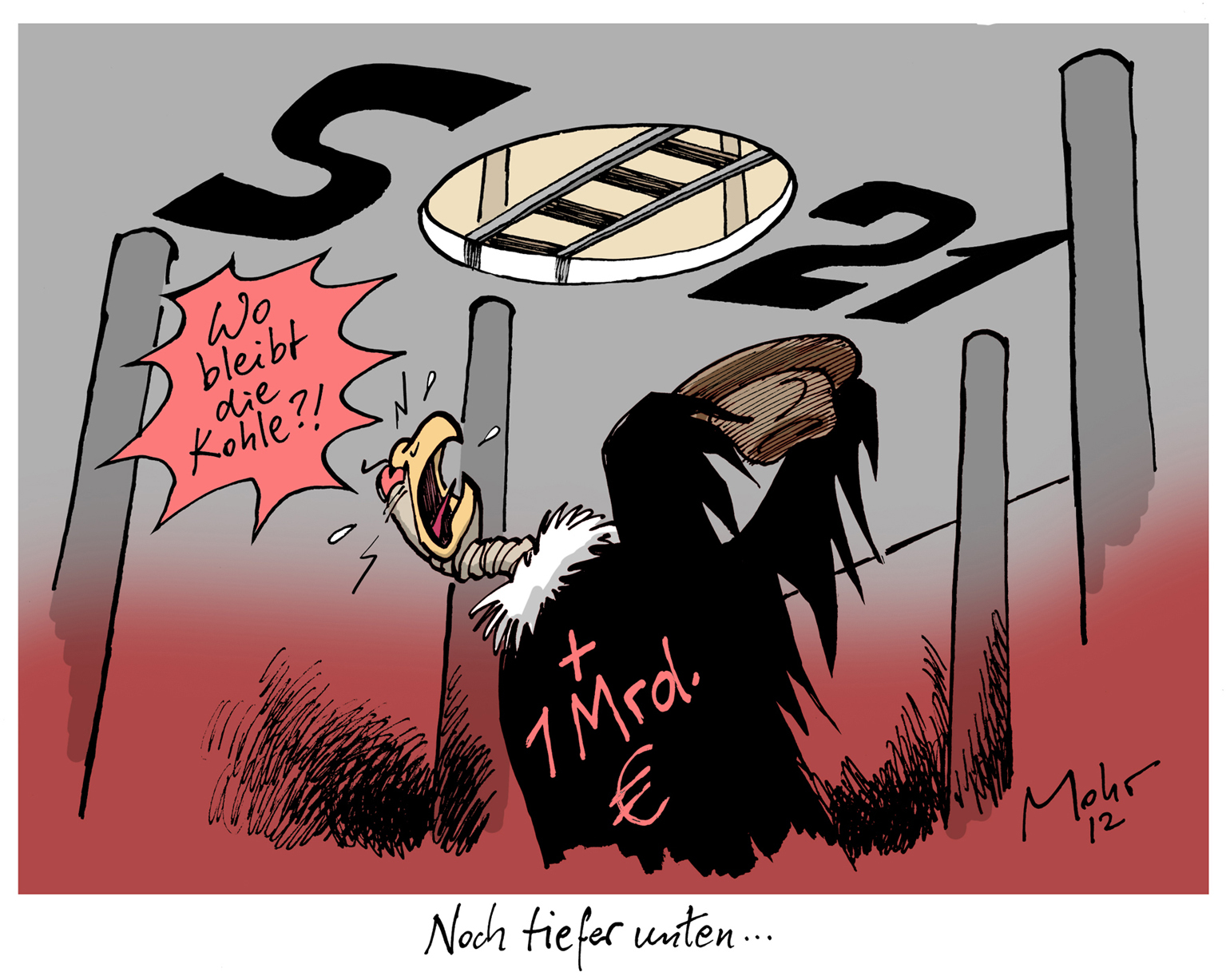 Noch tiefer unten...