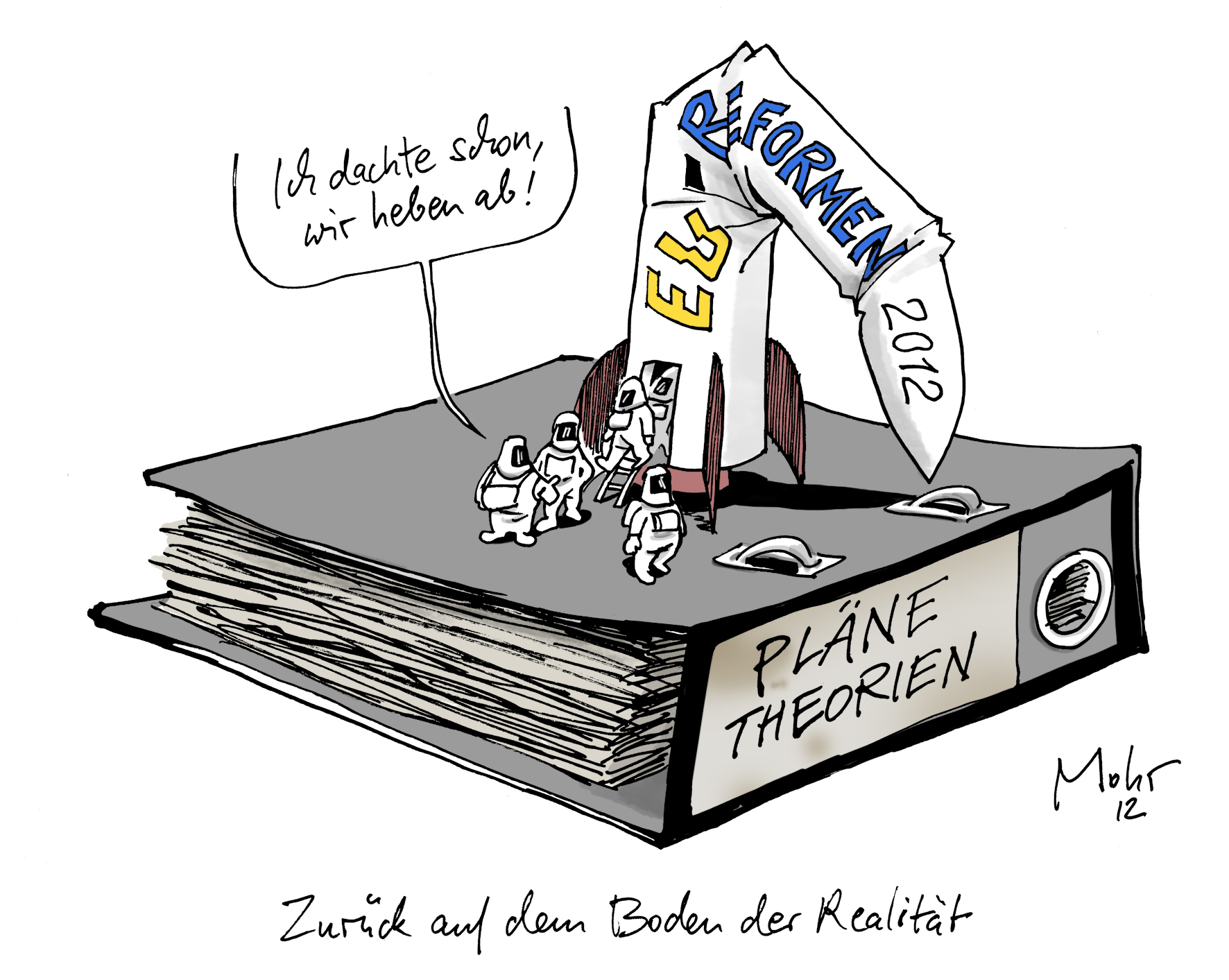 Zurück auf dem Boden der Realität