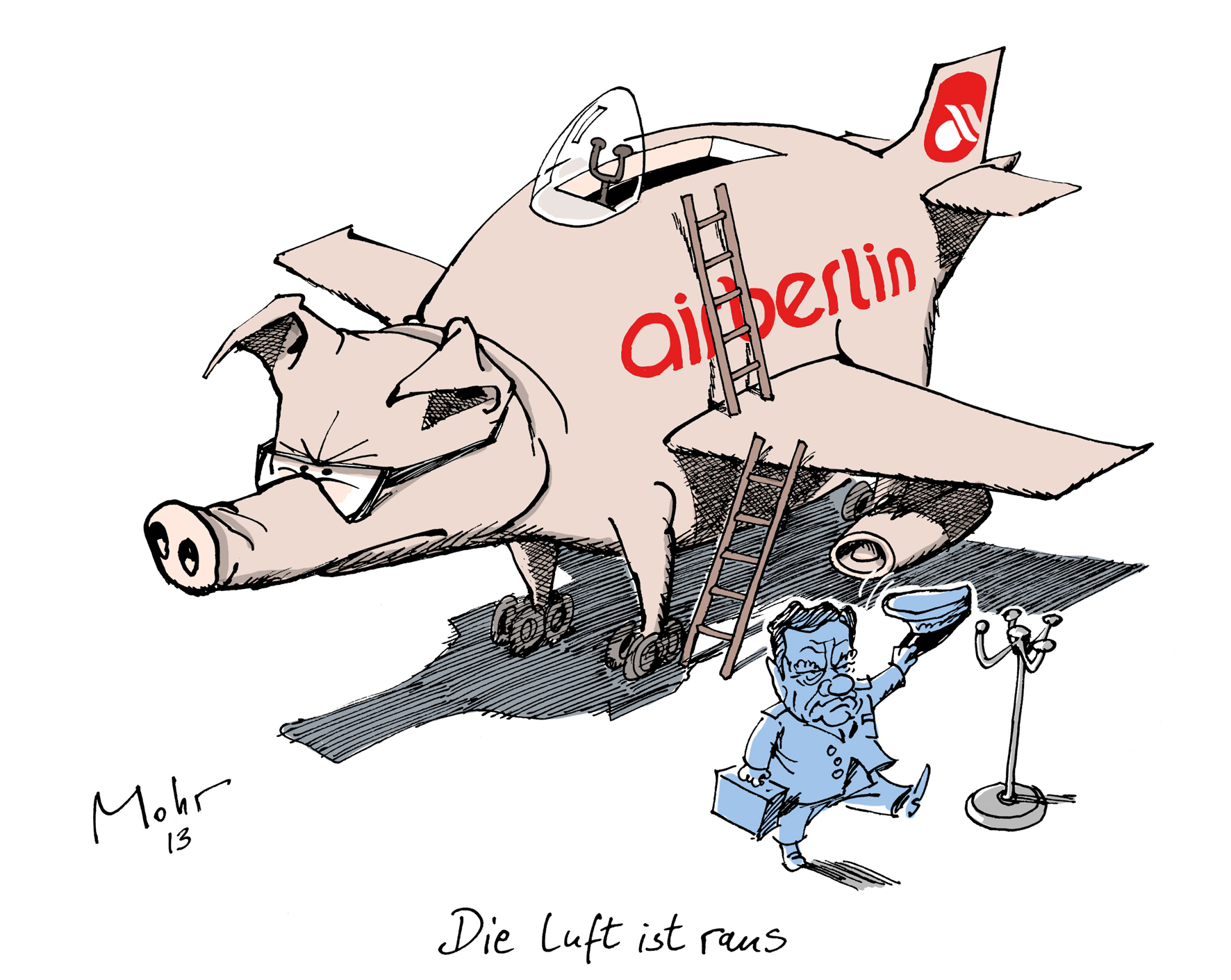 Die Luft ist raus