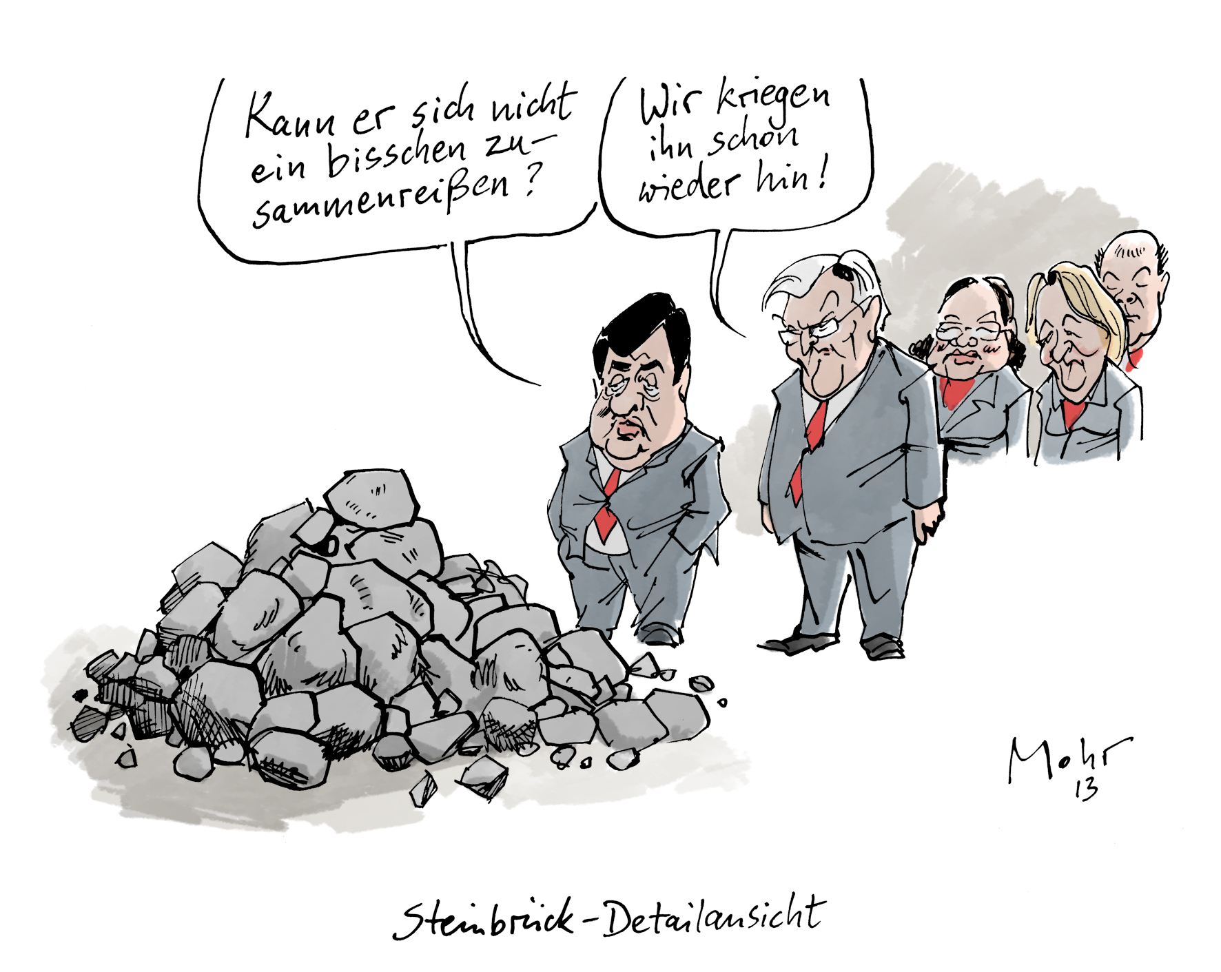 Steinbrück - Detailansicht